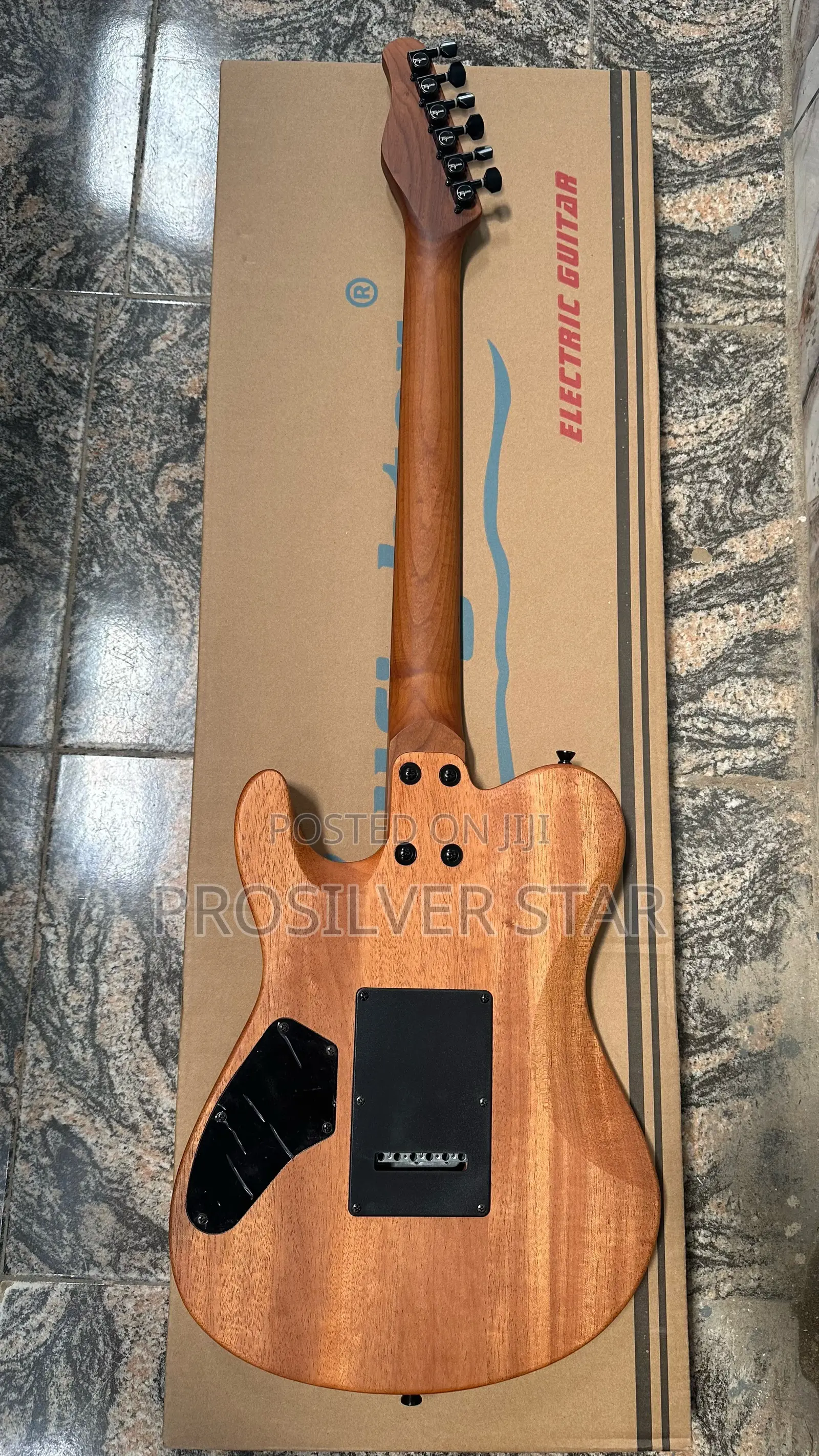 Tagima Electric Guitar – Natural Wood Finish
