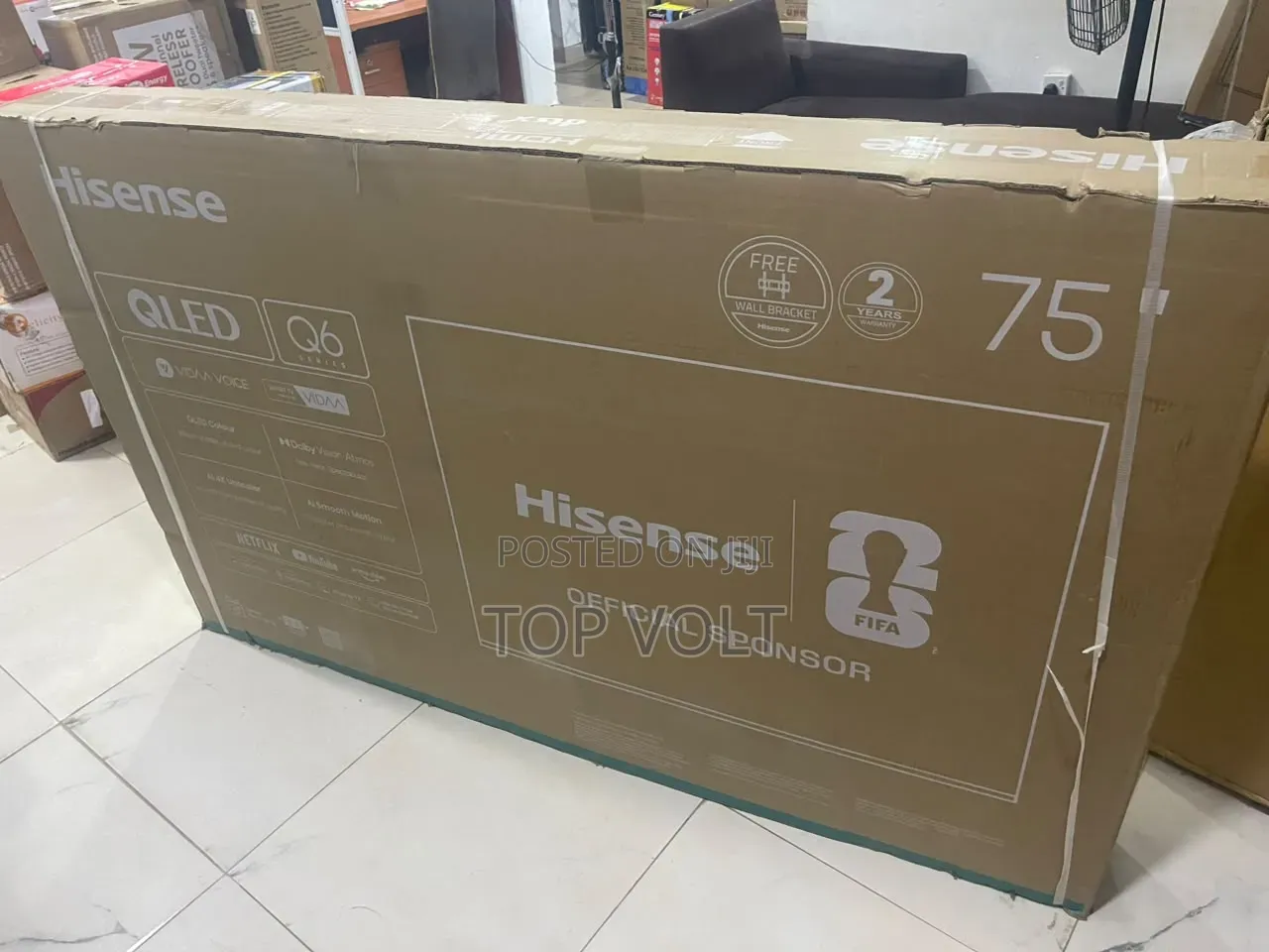 Hisense 75 Inches QLED Smart TV
