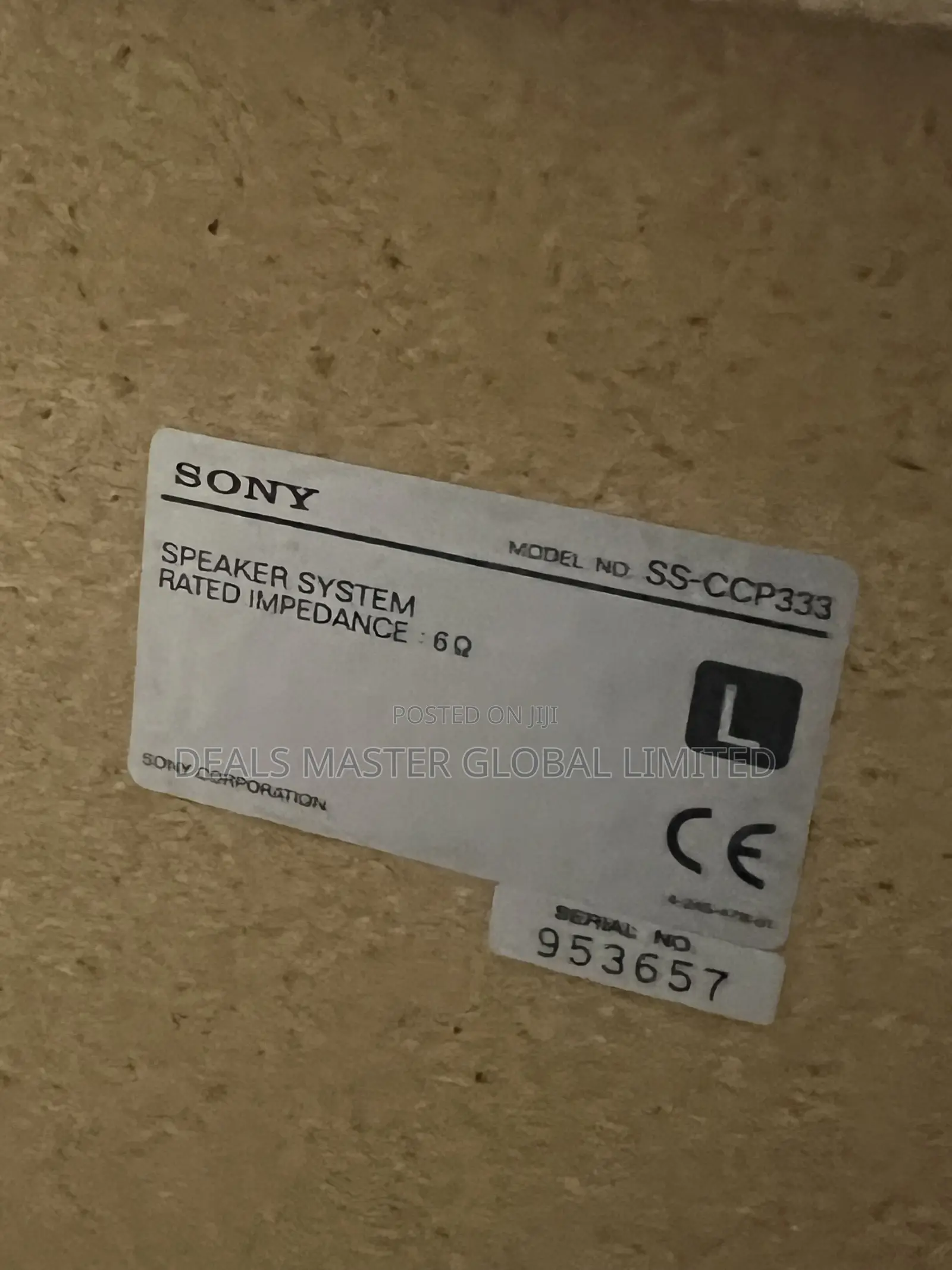 Sony Bookshelf Studio Speaker