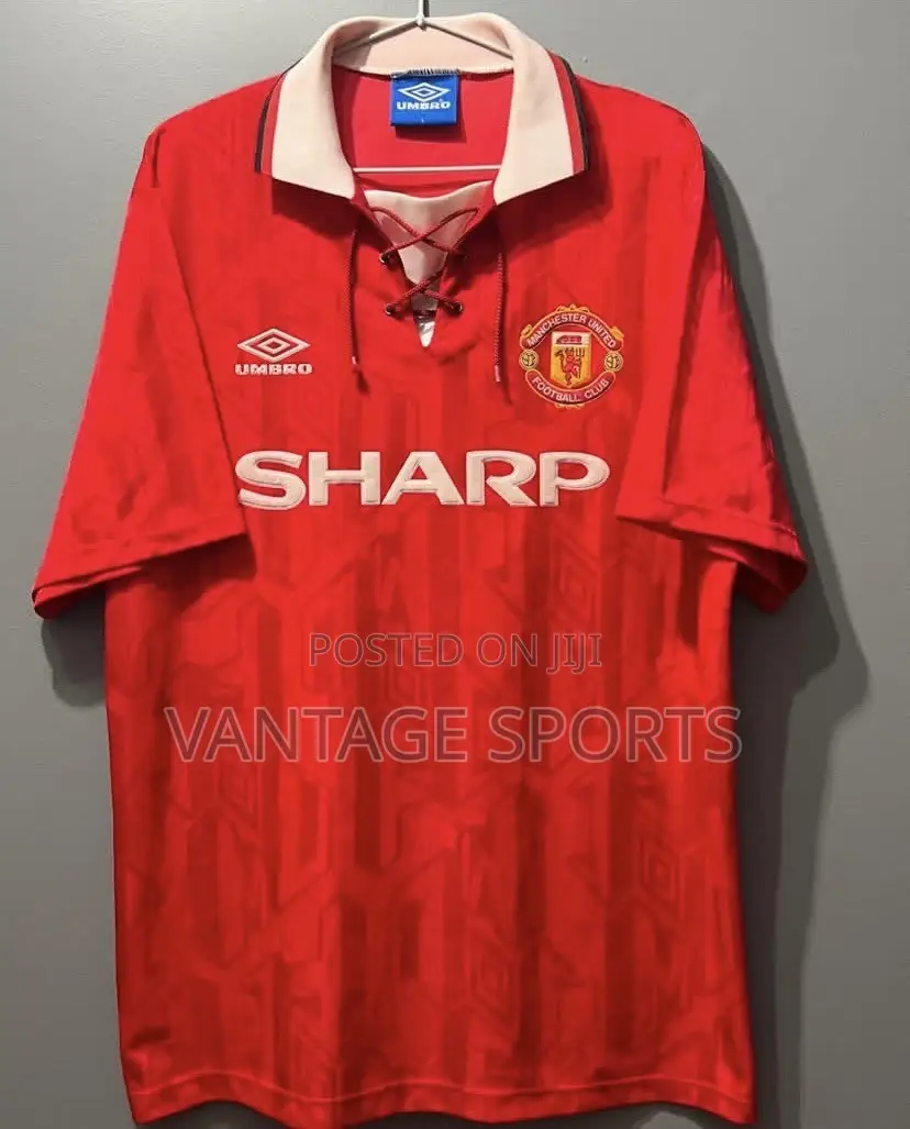 MANCHESTER UNITED HOME 1992/93 Retro Jersey - Payment on Delivery