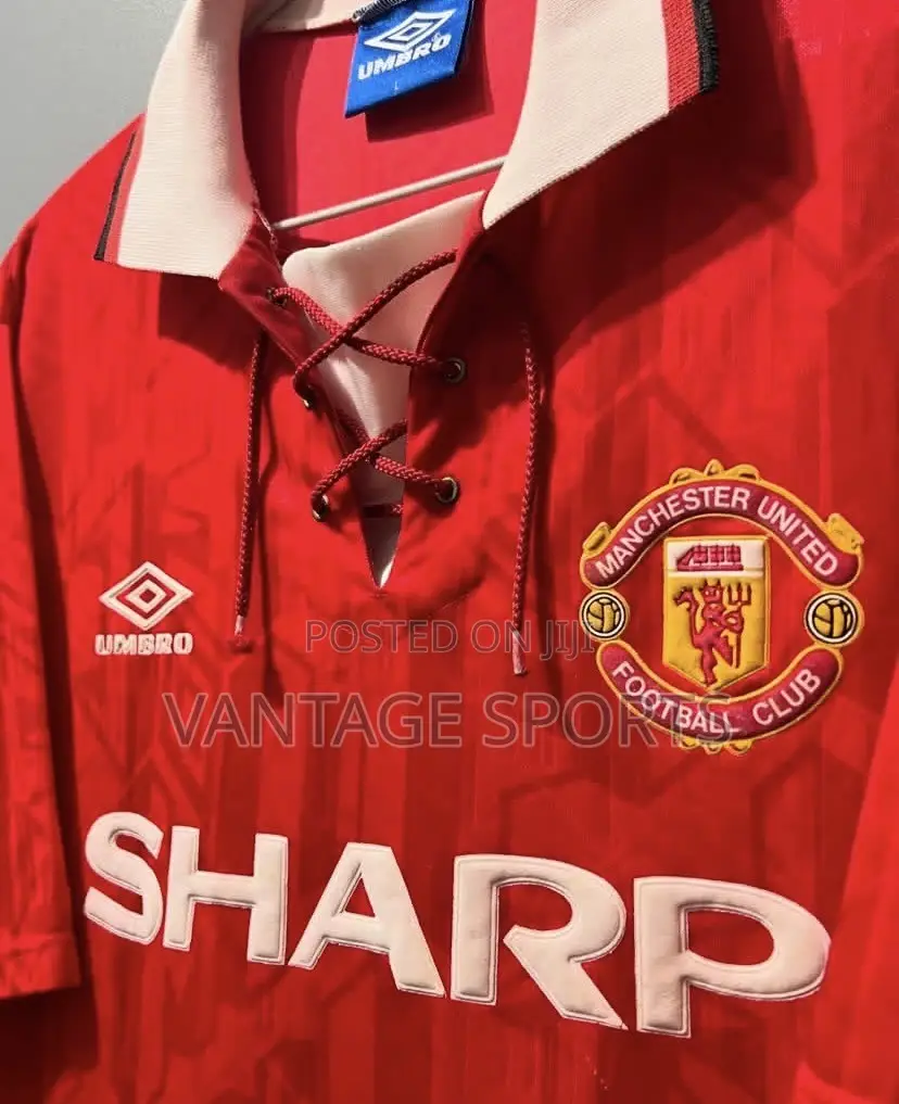 MANCHESTER UNITED HOME 1992/93 Retro Jersey - Payment on Delivery