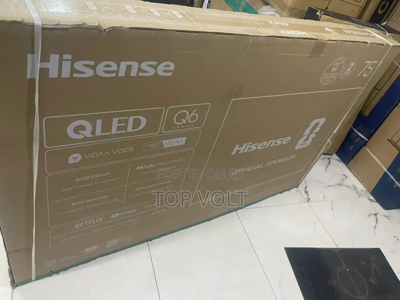 Hisense 75" QLED Smart TV