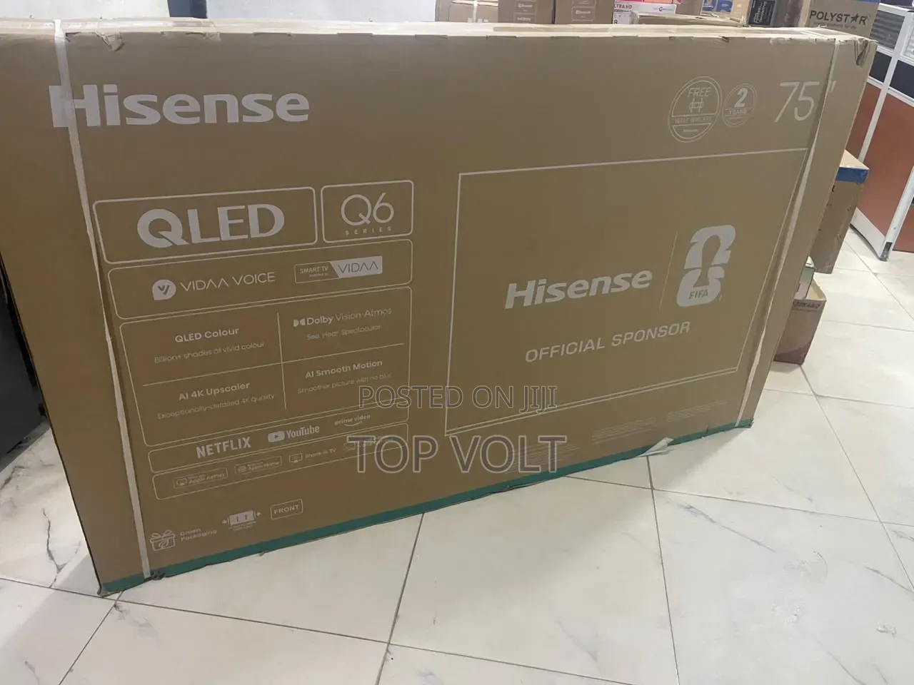 Hisense 75 Inches QLED TV