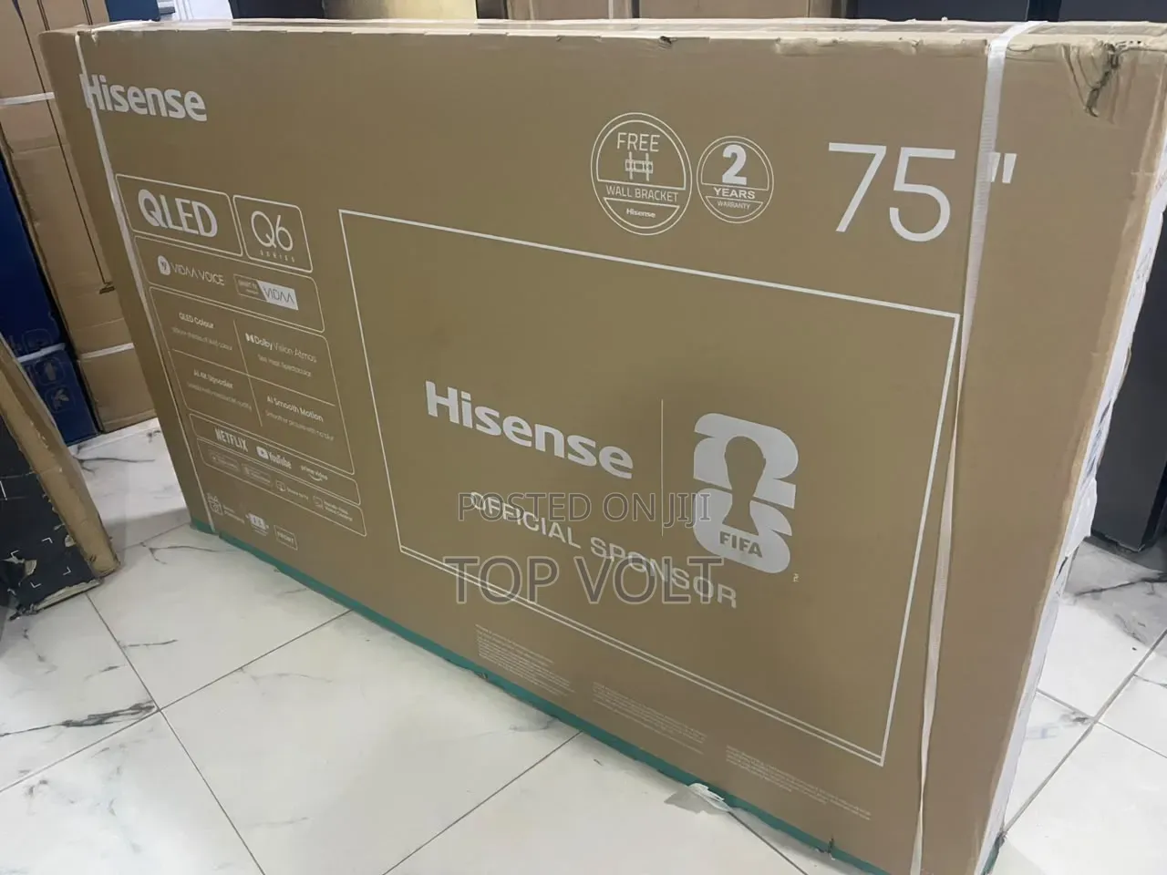 Hisense 75 Inch Ultra HD QLED Smart TV