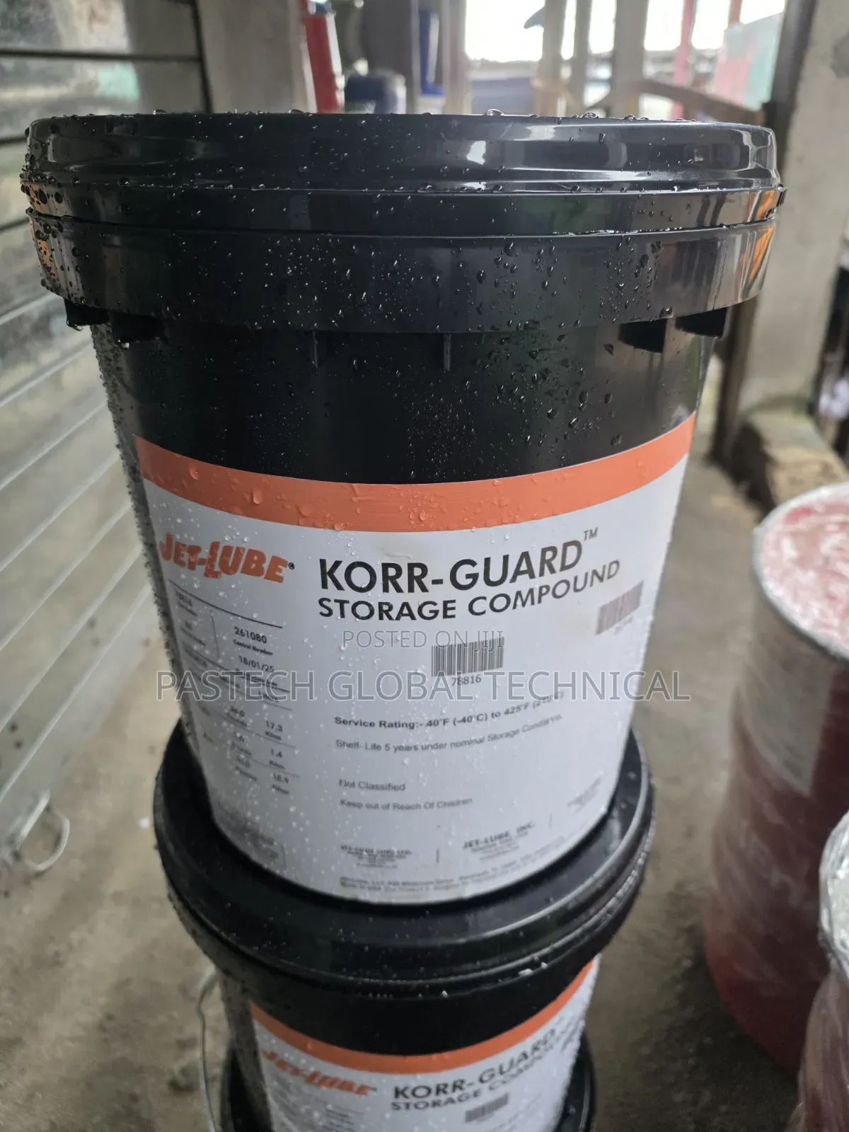 18kg Bucket of Jet-Lube Korr-Guard Storage Compound