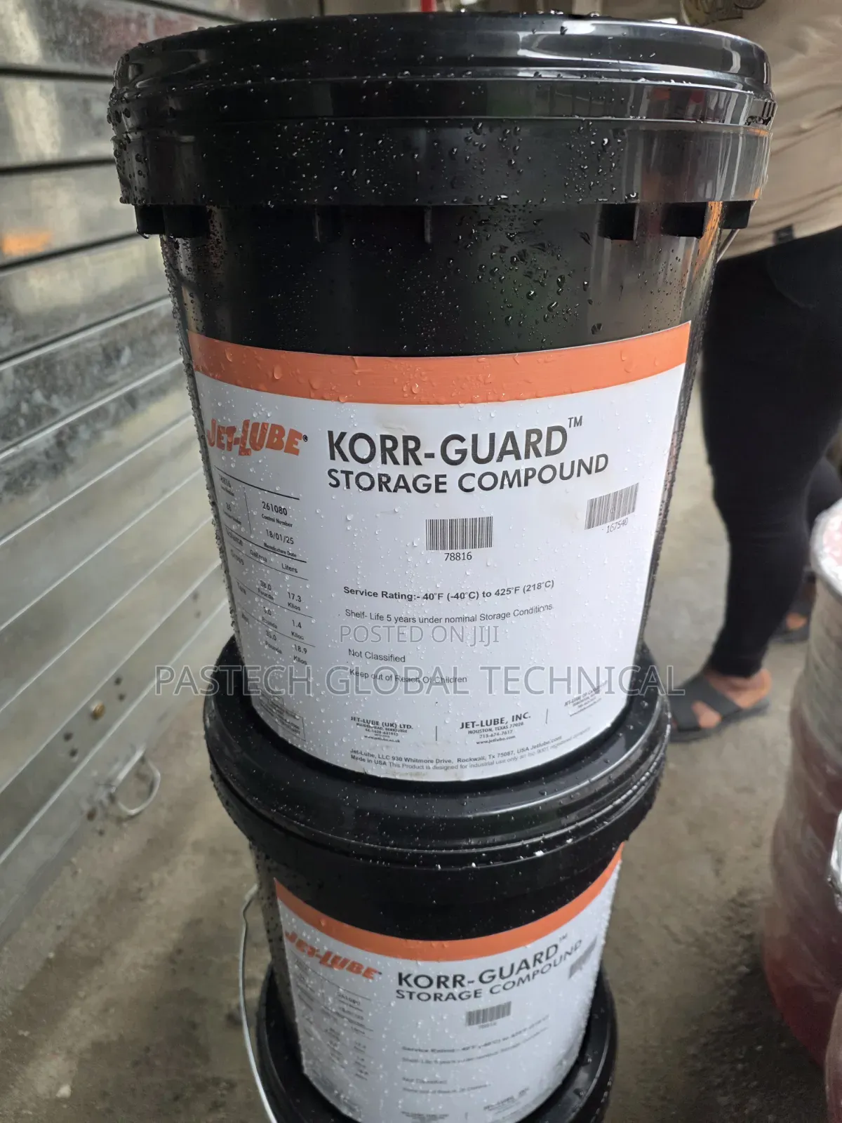 18kg Bucket of Jet-Lube Korr-Guard Storage Compound