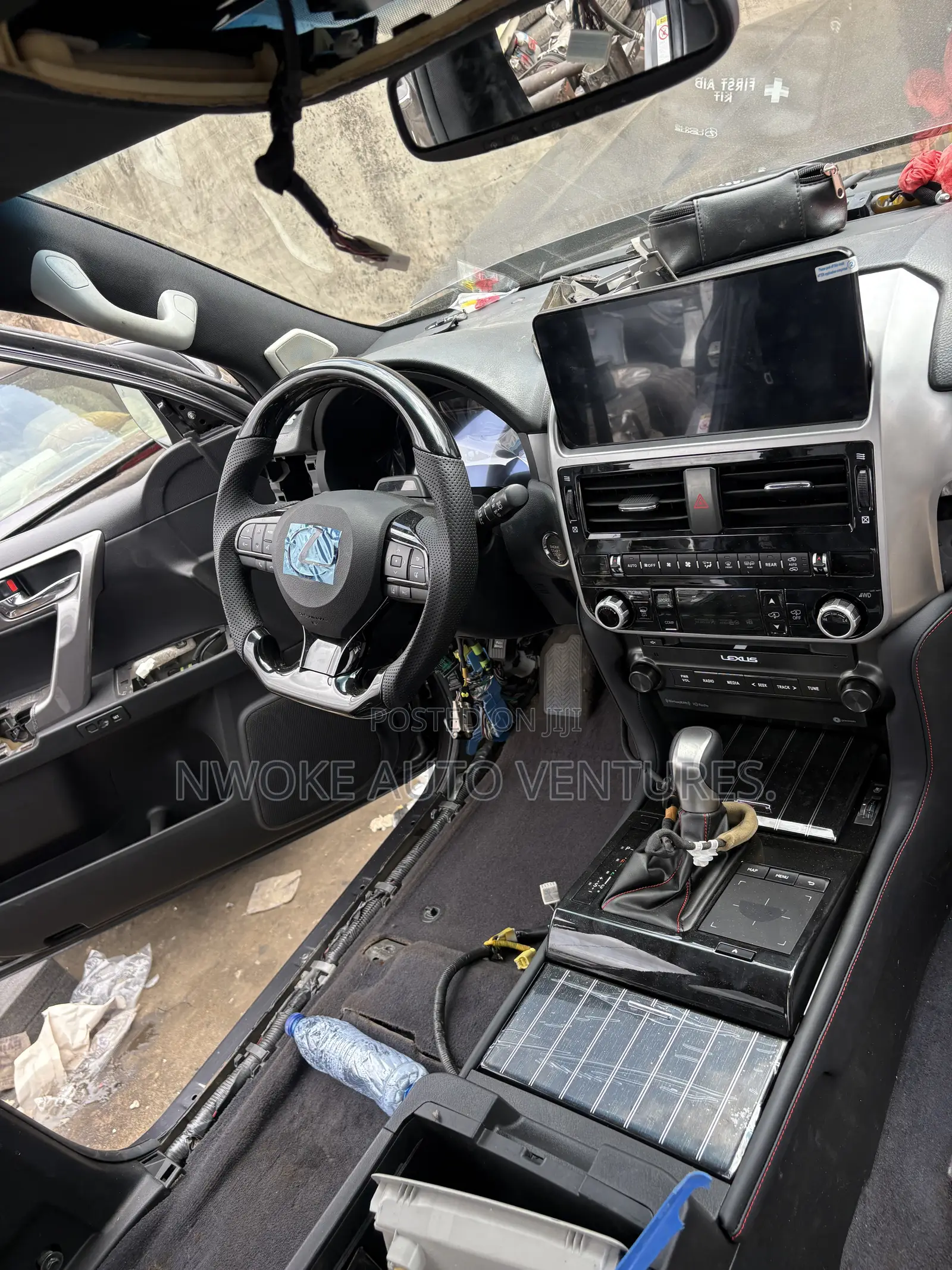 Upgrade Your Lexus GX460 2010 Interior to 2025 Model