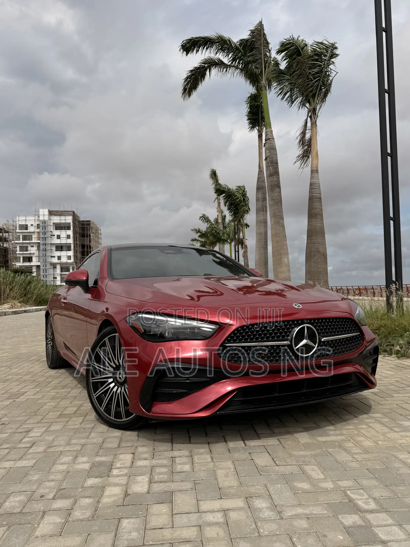 Mercedes-Benz CLE CLE 450 4MATIC Coupe 2024 Red