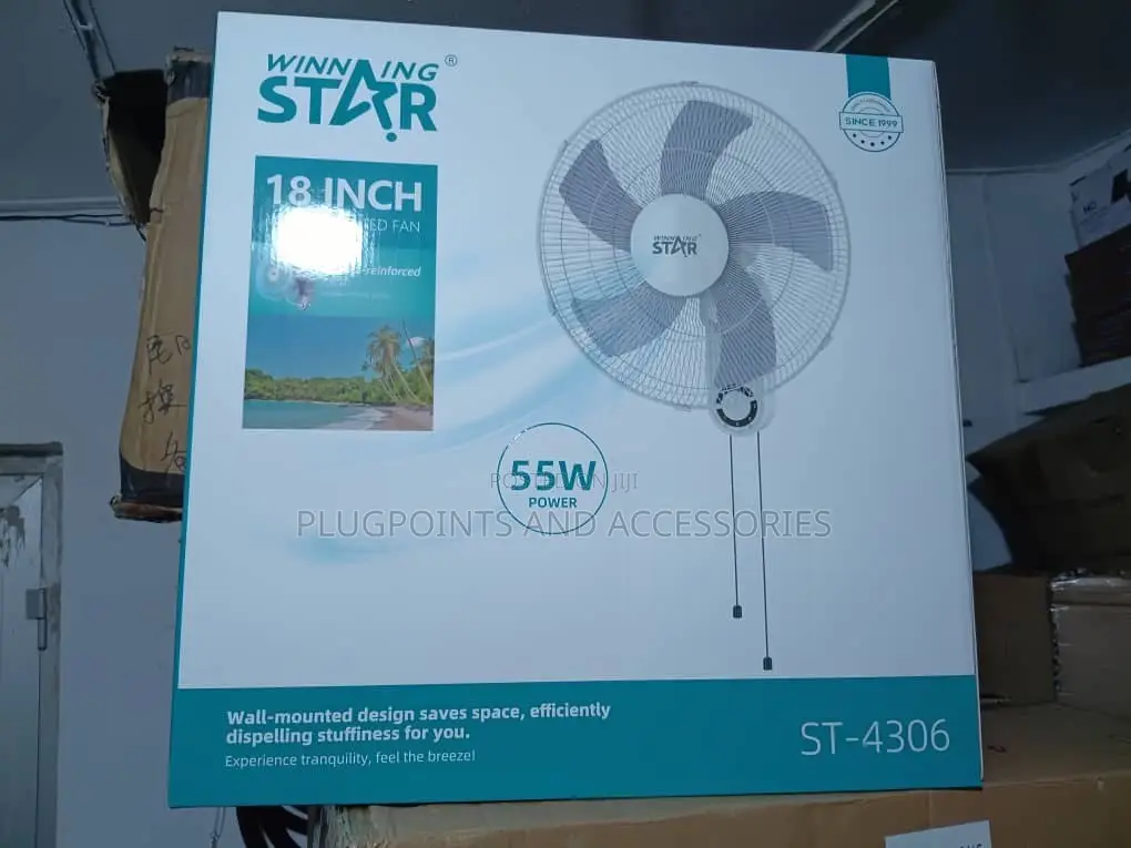 Winning Star Electric Wall Fan18”