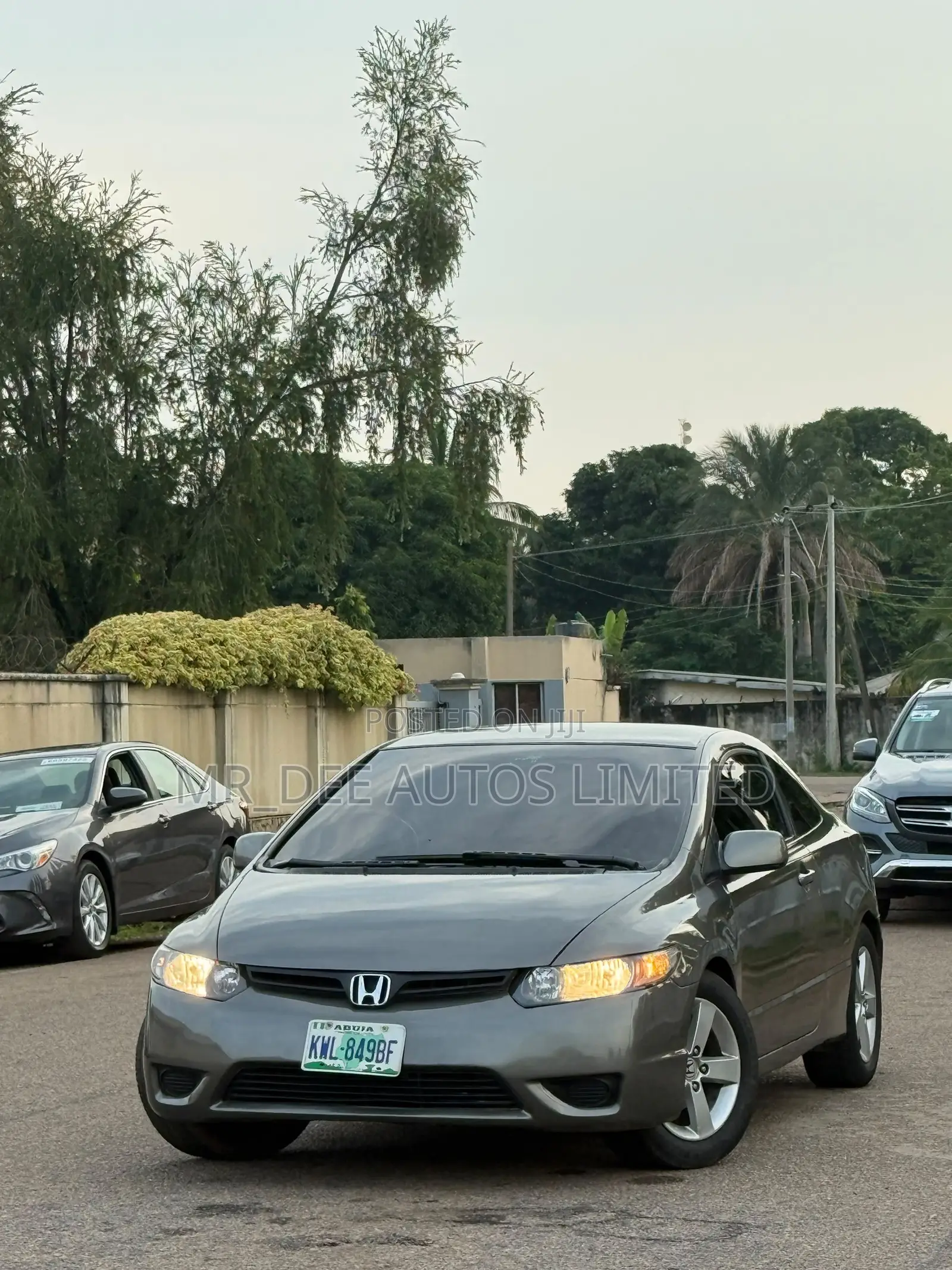 Honda Civic Coupe EX Automatic 2006 Gray