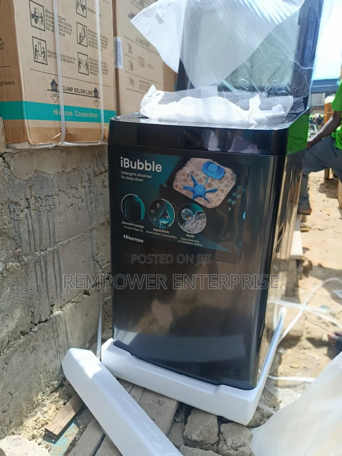 HISENSE Automatic Washing 11kg Wash and Spin