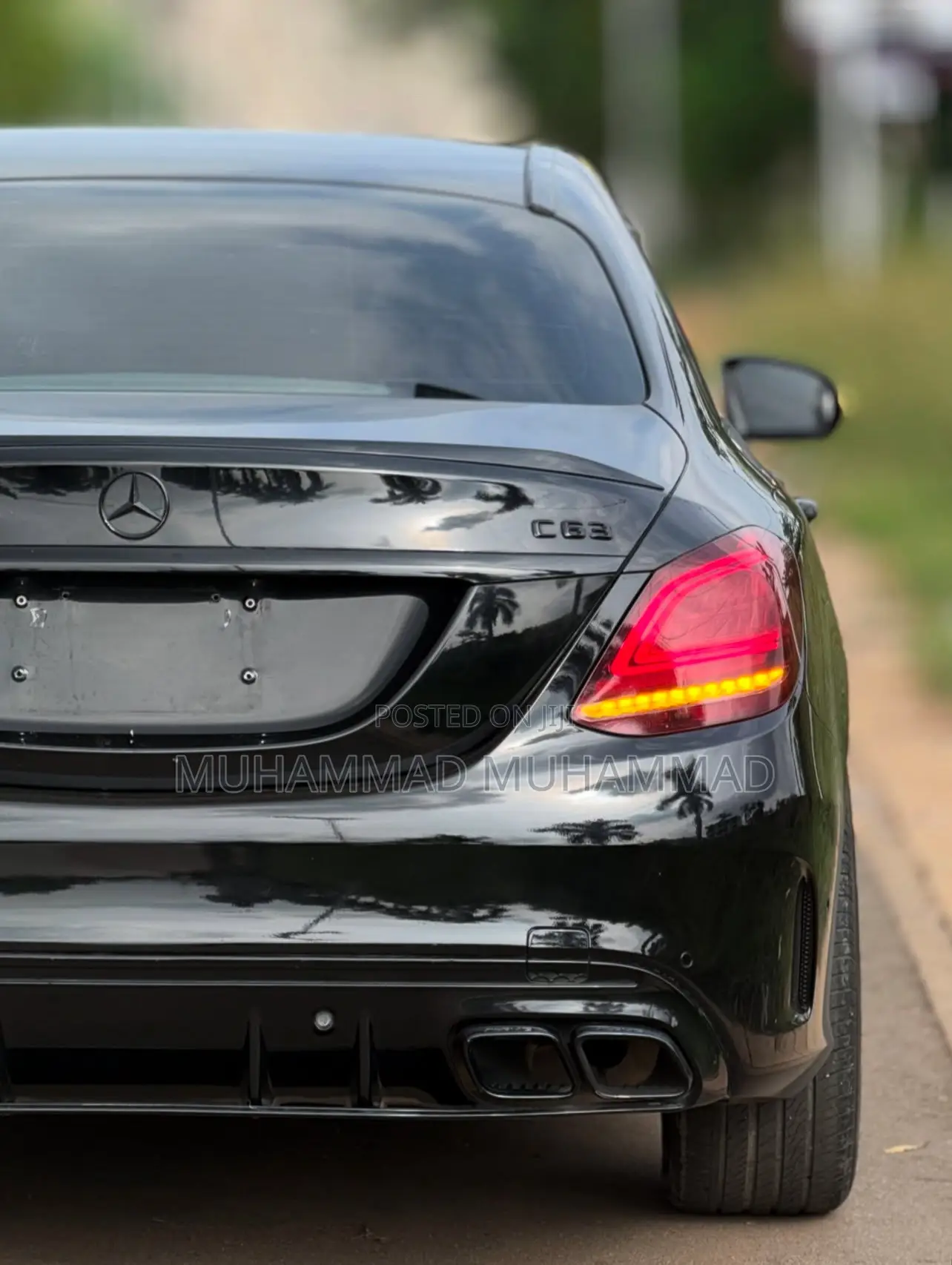 Mercedes-Benz C63 2021 Black