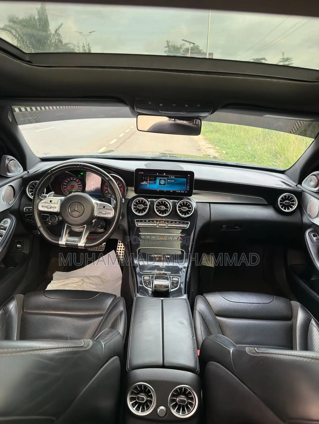 Mercedes-Benz C63 2021 Black