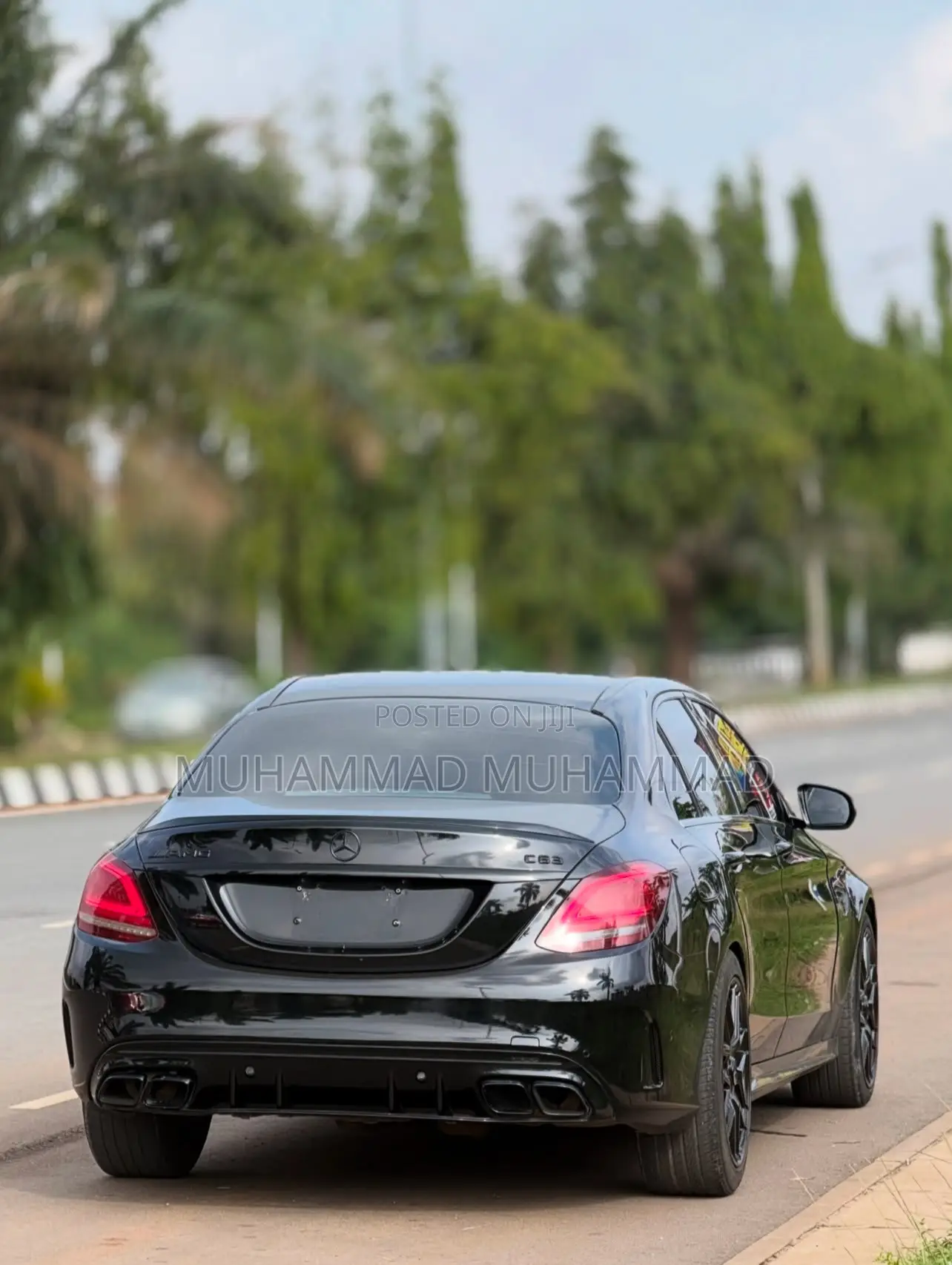 Mercedes-Benz C63 2021 Black