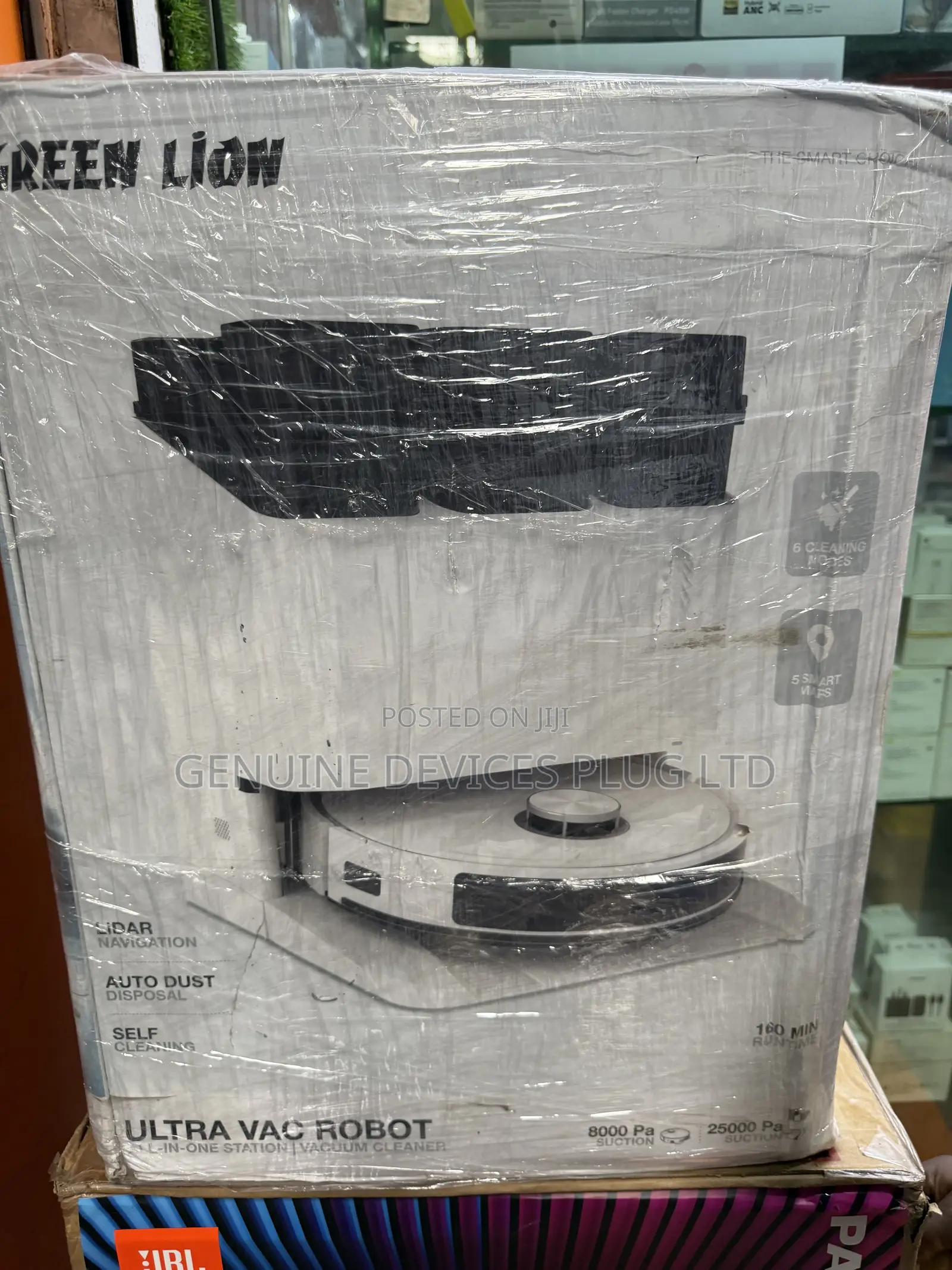 Green Lion Ultra Vac Robotic Cleaning With All-in-One Cleaning Station