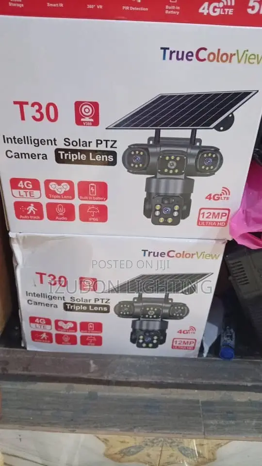 Quality T30 Solar 3lens Camera