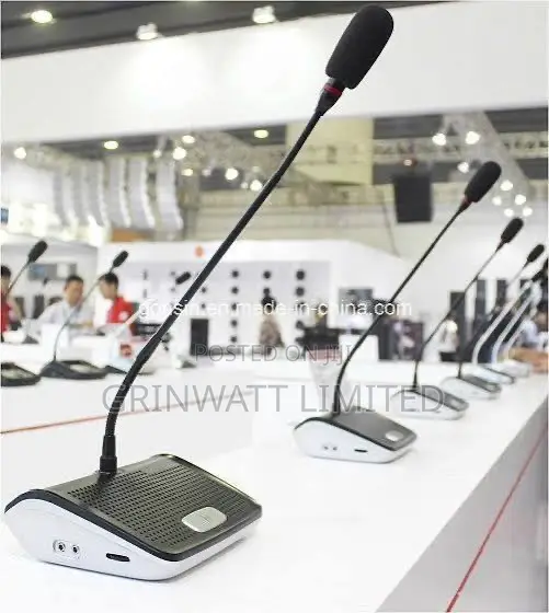 Wireless Delegate Microphone for Clear and Reliable Confrence