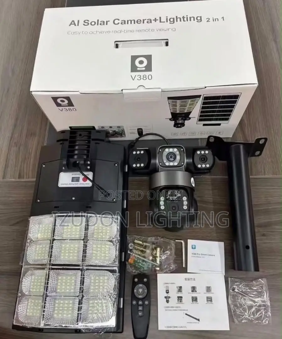 Quality AI Solar Camera + Lighting for Your Company