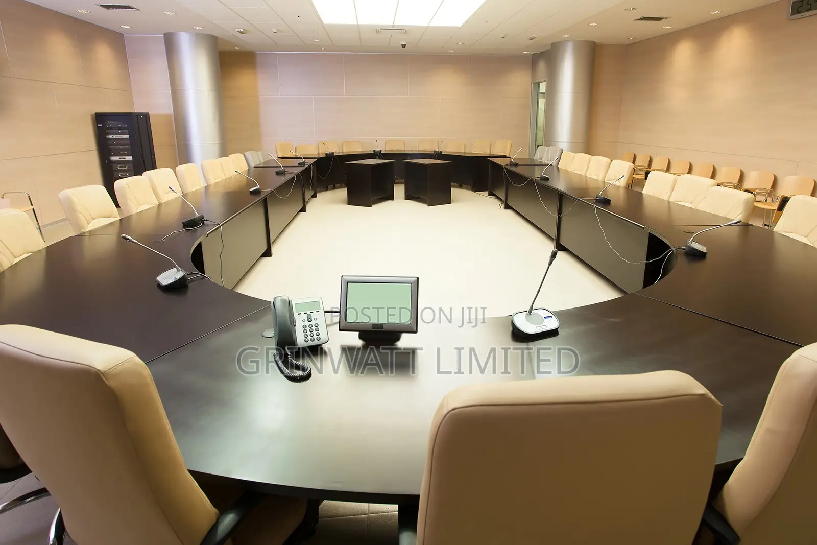 Wireless, Wired Delegate Microphones
