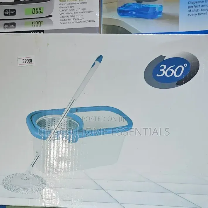 360° Rotating Spin Mop and Bucket Set