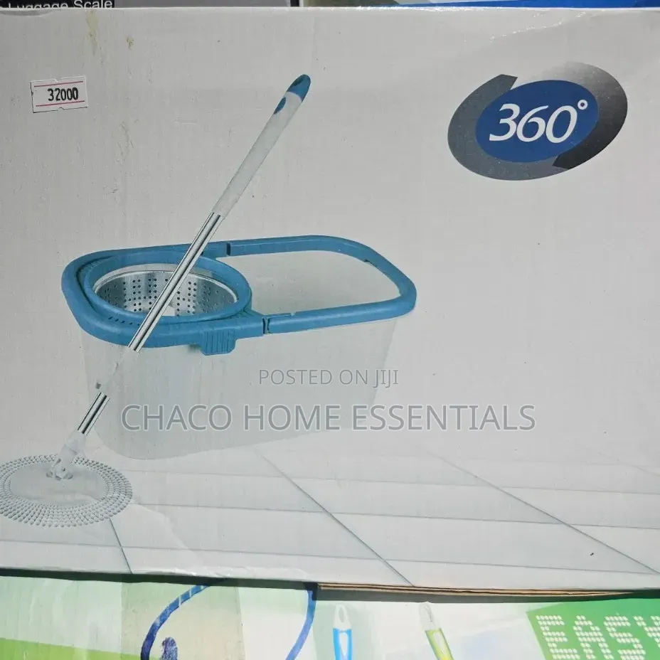 360° Rotating Spin Mop and Bucket Set