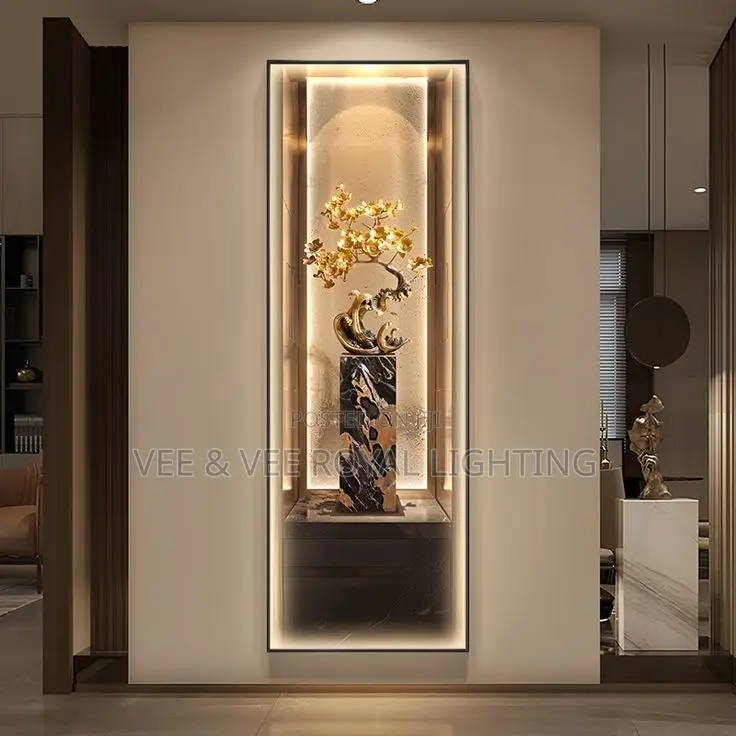Aesthetic Frame Art LED Wall Decor -for Living Room, Hotels, Offices