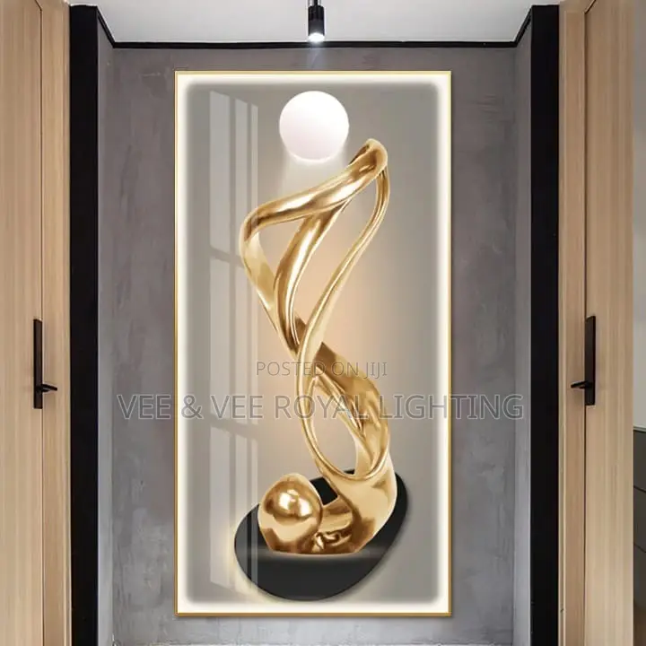 Aesthetic Frame Art LED Wall Decor -for Living Room, Hotels, Offices