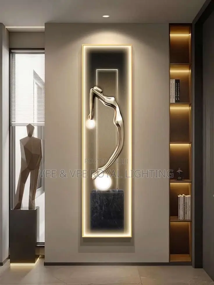 Aesthetic Frame Art LED Wall Decor -for Living Room, Hotels, Offices