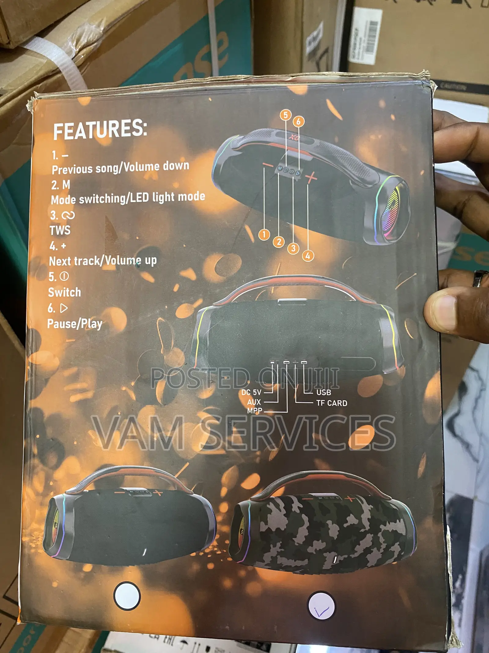 Sing-E Powerful Boombox