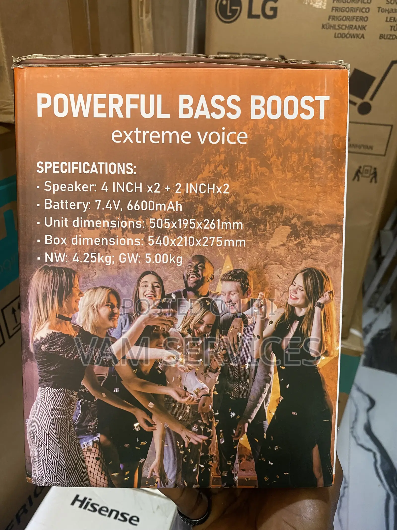 Sing-E Powerful Boombox