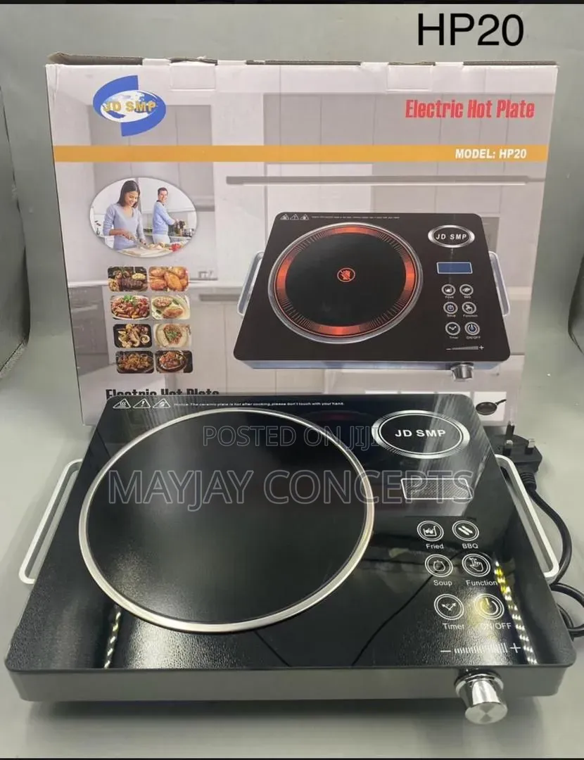 JD SMP Infrared Electric Hot Plate With Touch Control and Timer–HP20