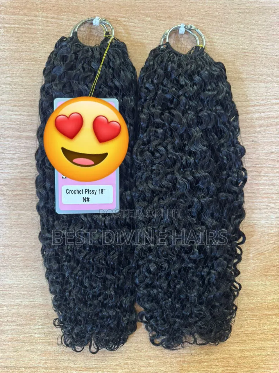 Miracle Knots Crotchet Extension in Pixie Curls Human Hair