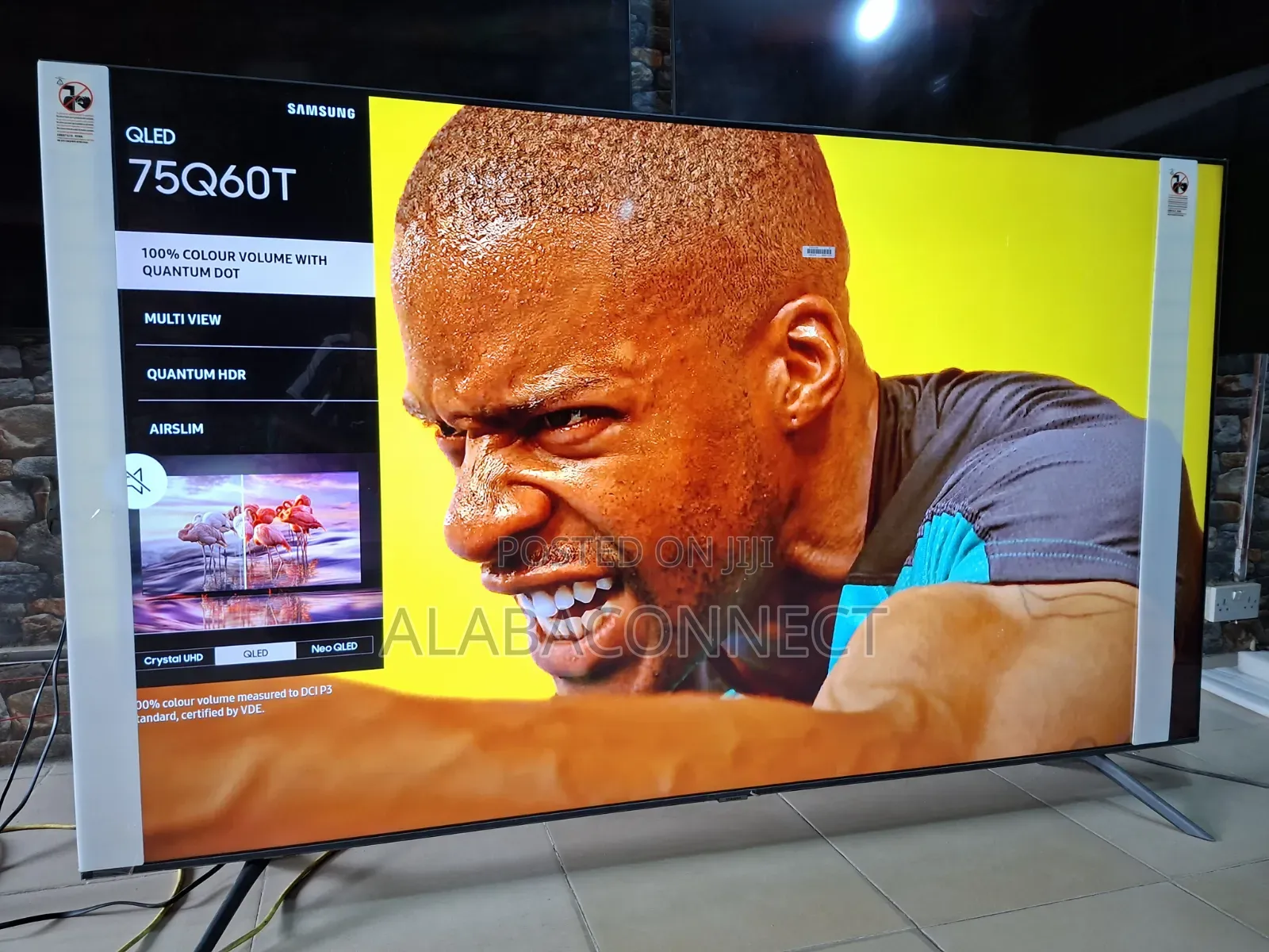 75 inches Samsung Q60T QLED Display Smart TV
