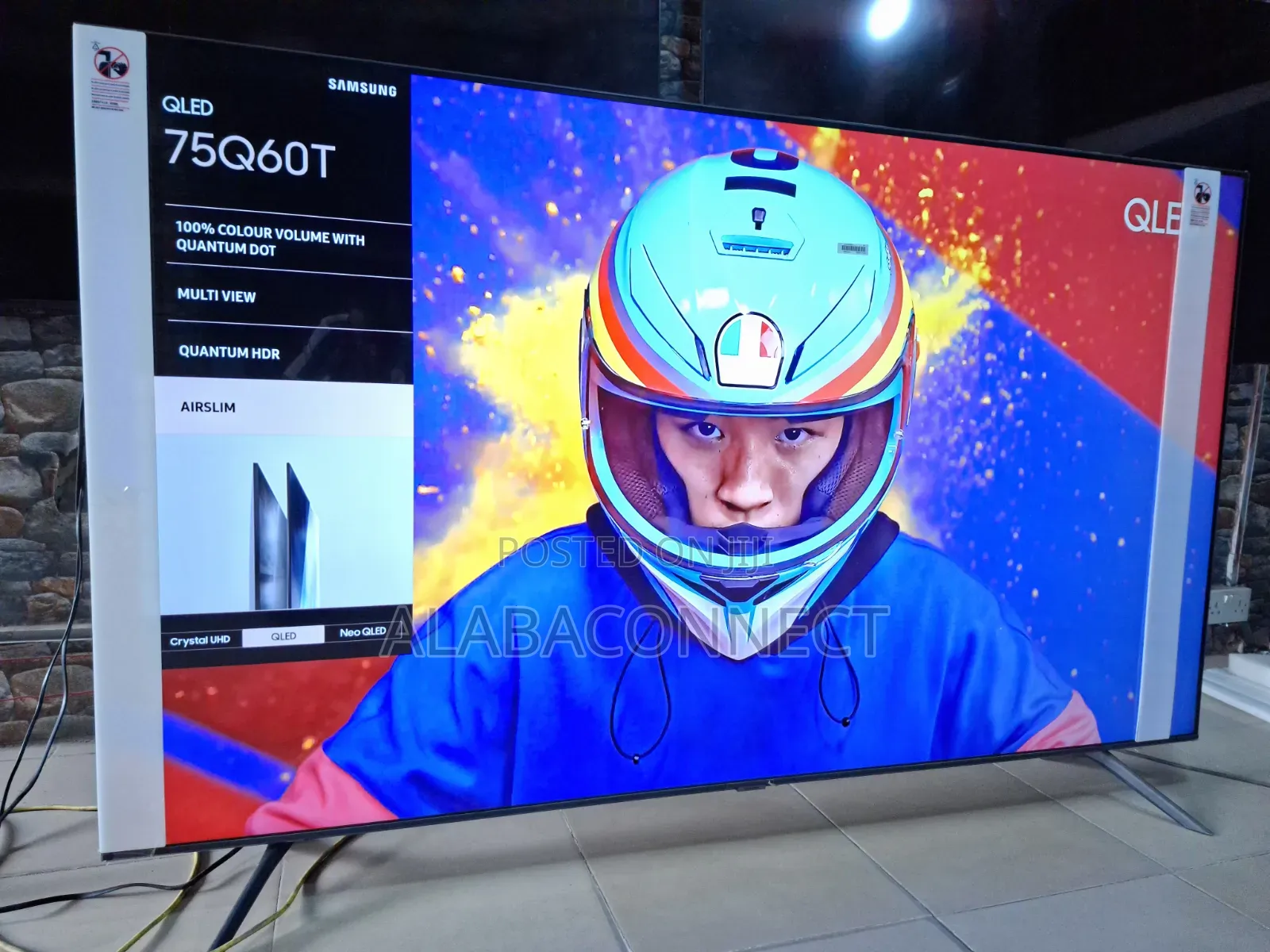 75 inches Samsung Q60T QLED Display Smart TV