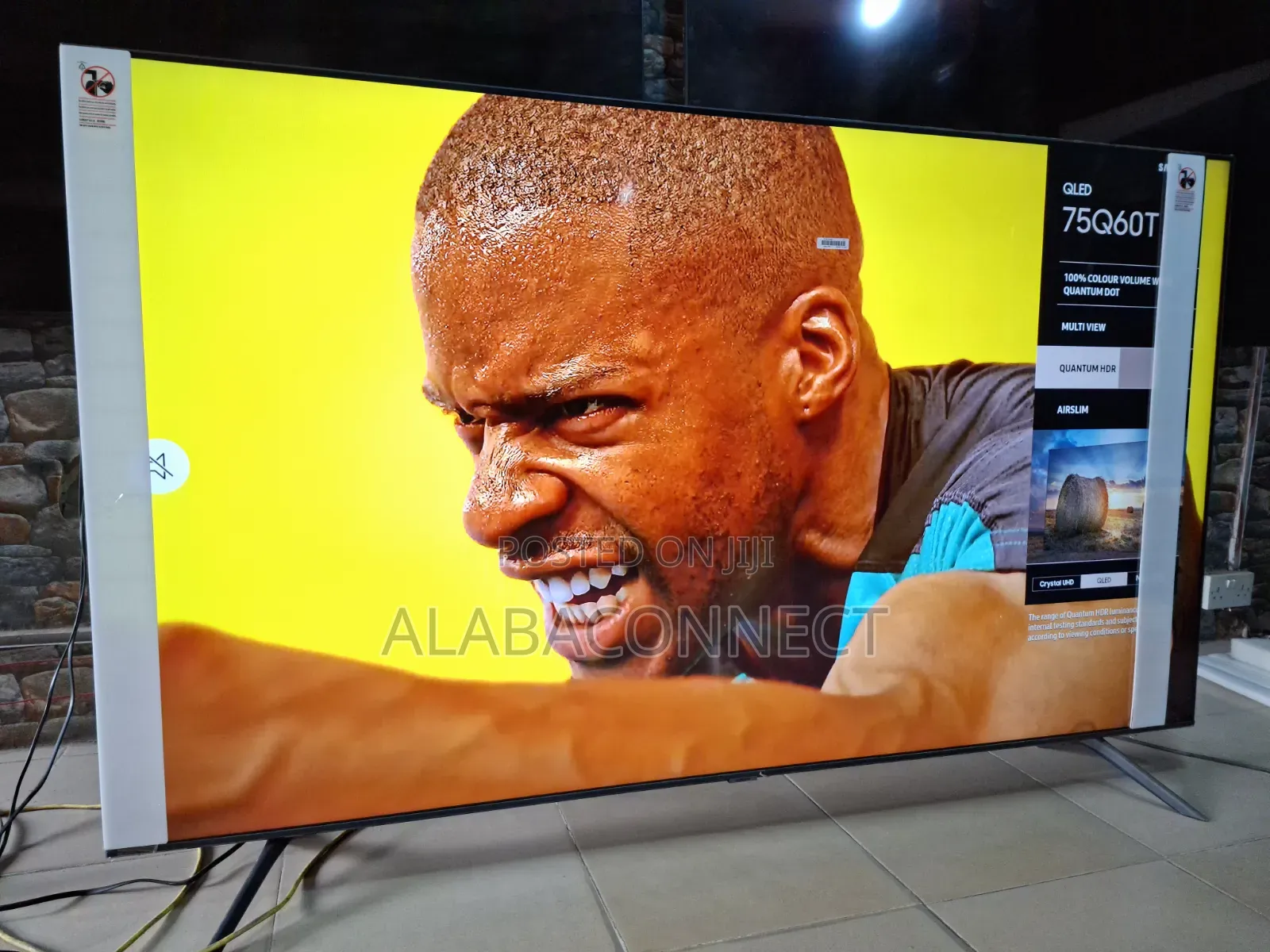 75 inches Samsung Q60T QLED Display Smart TV