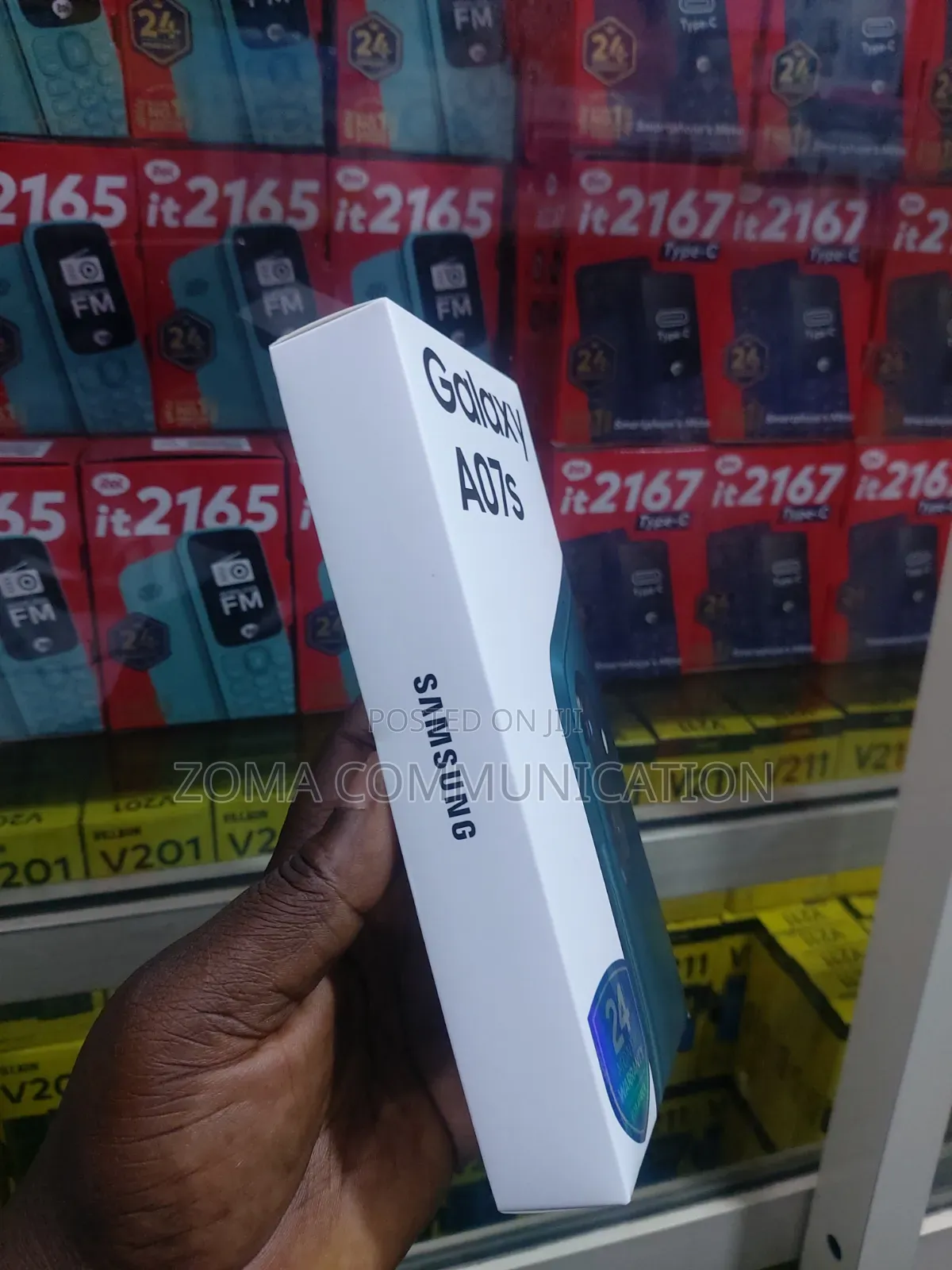 New Samsung Galaxy A07s 64 GB Green