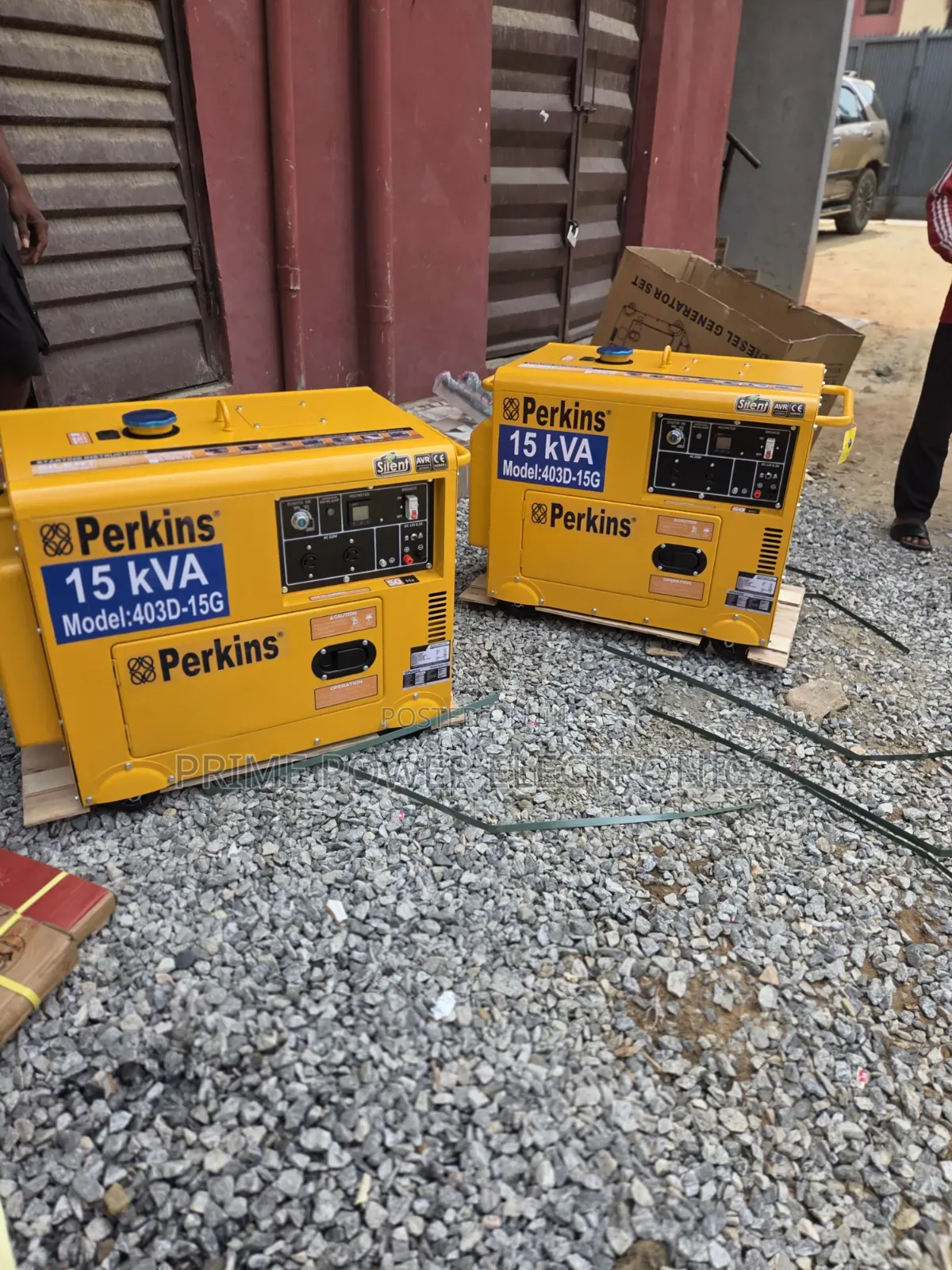 Original Perkins 15kVA Diesel Soundproof Generator
