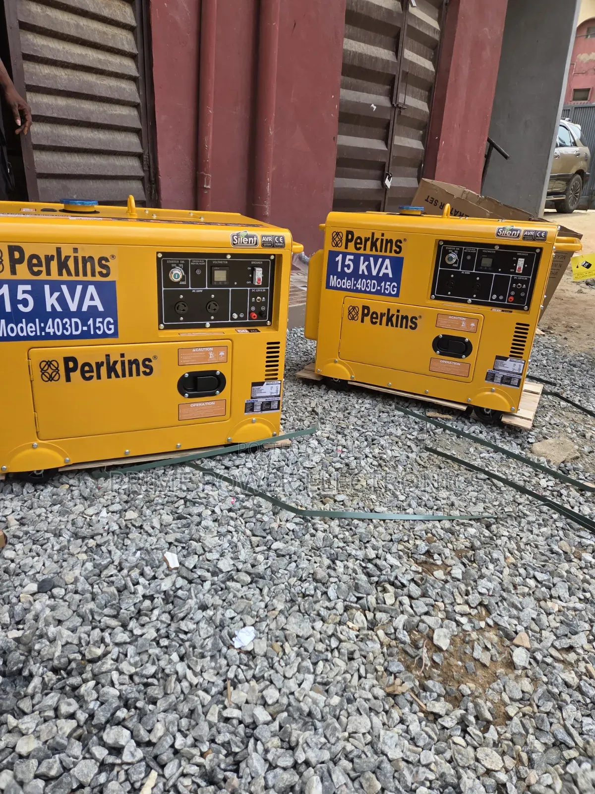 Original Perkins 15kVA Diesel Soundproof Generator