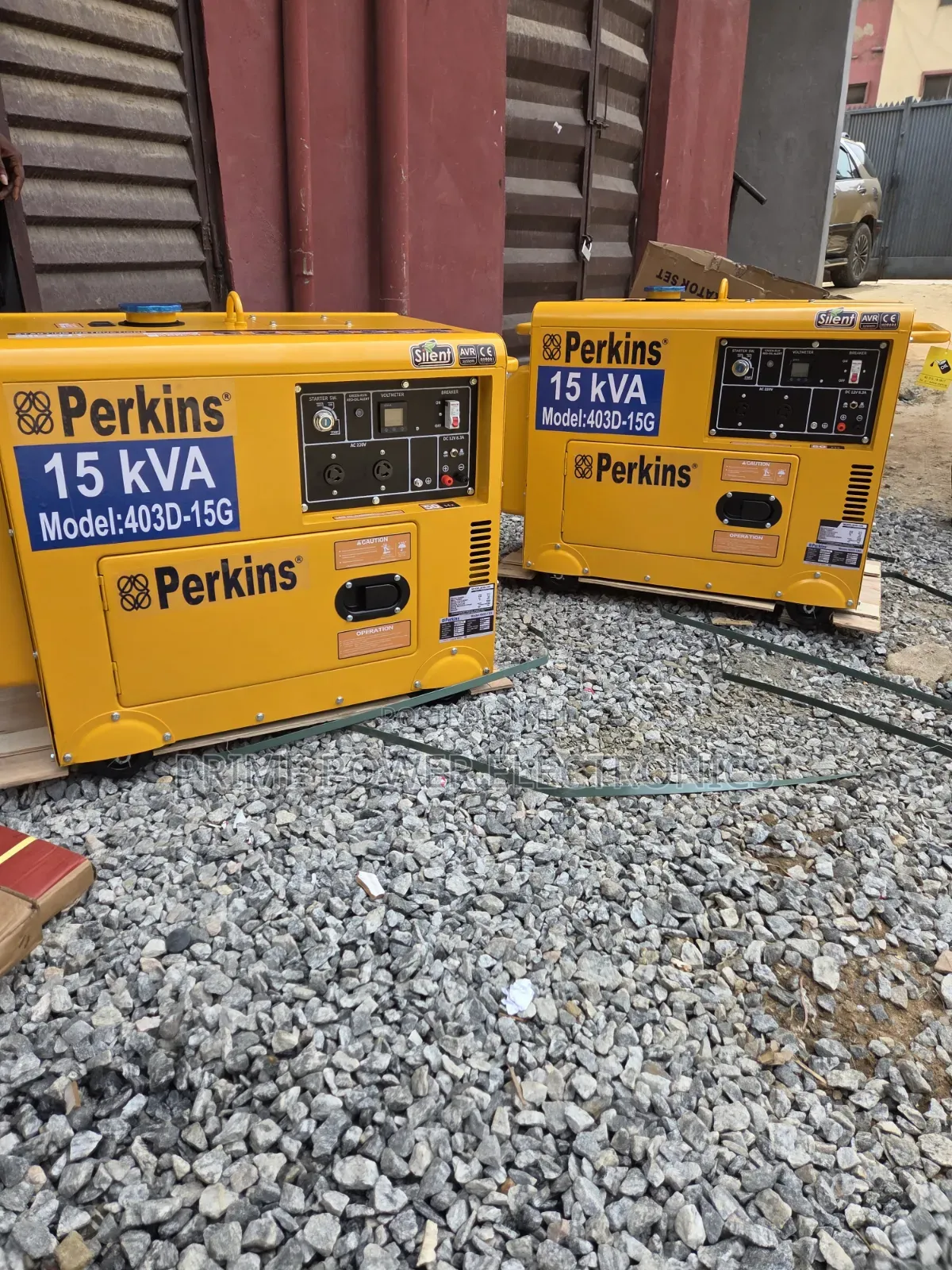 15kVA Perkins Diesel Silent Generator for Shops Offices