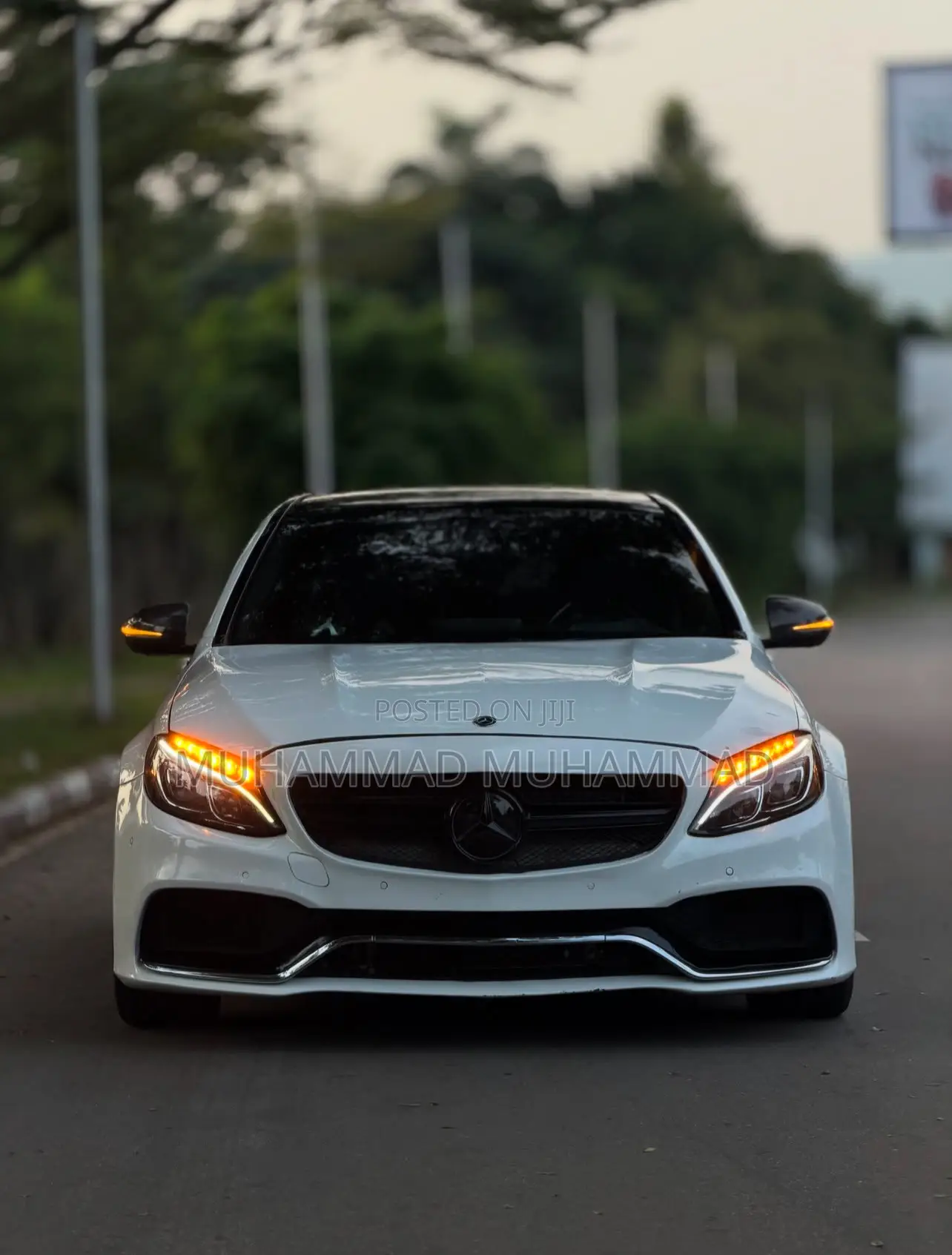 Mercedes-Benz C63 S RWD Sedan (4.0L V8 7A) 2018 White