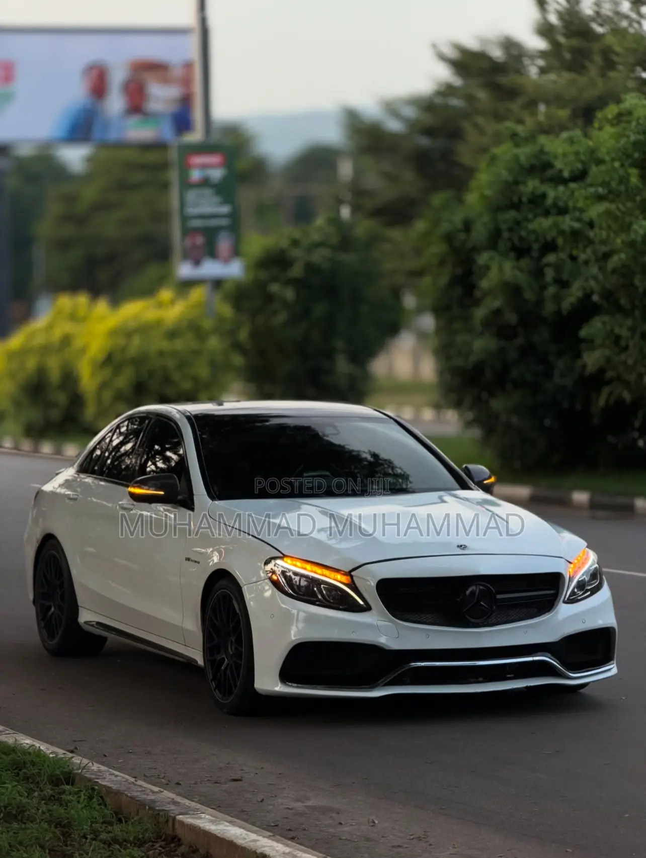 Mercedes-Benz C63 S RWD Sedan (4.0L V8 7A) 2018 White