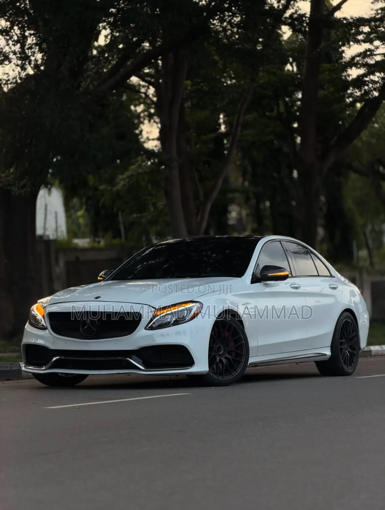 Mercedes-Benz C63 S RWD Sedan (4.0L V8 7A) 2018 White