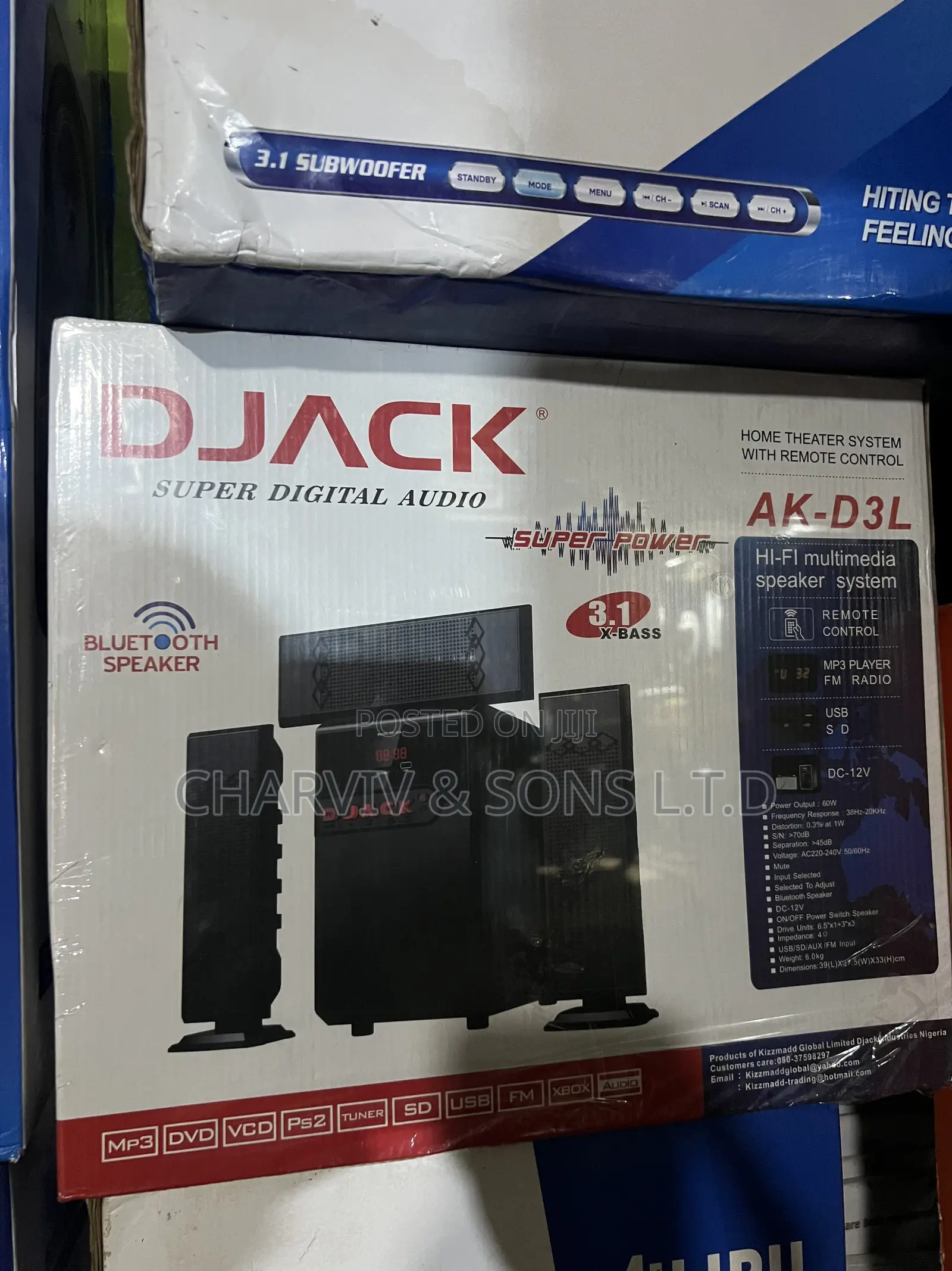 Djack Home Theater 3 in 1