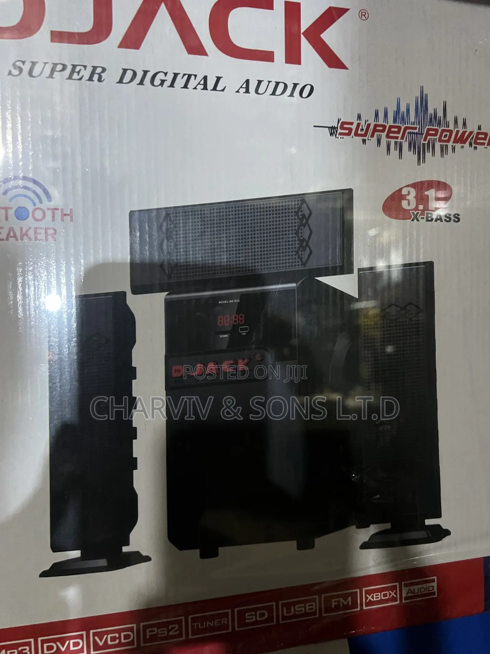 Djack Home Theater 3 in 1