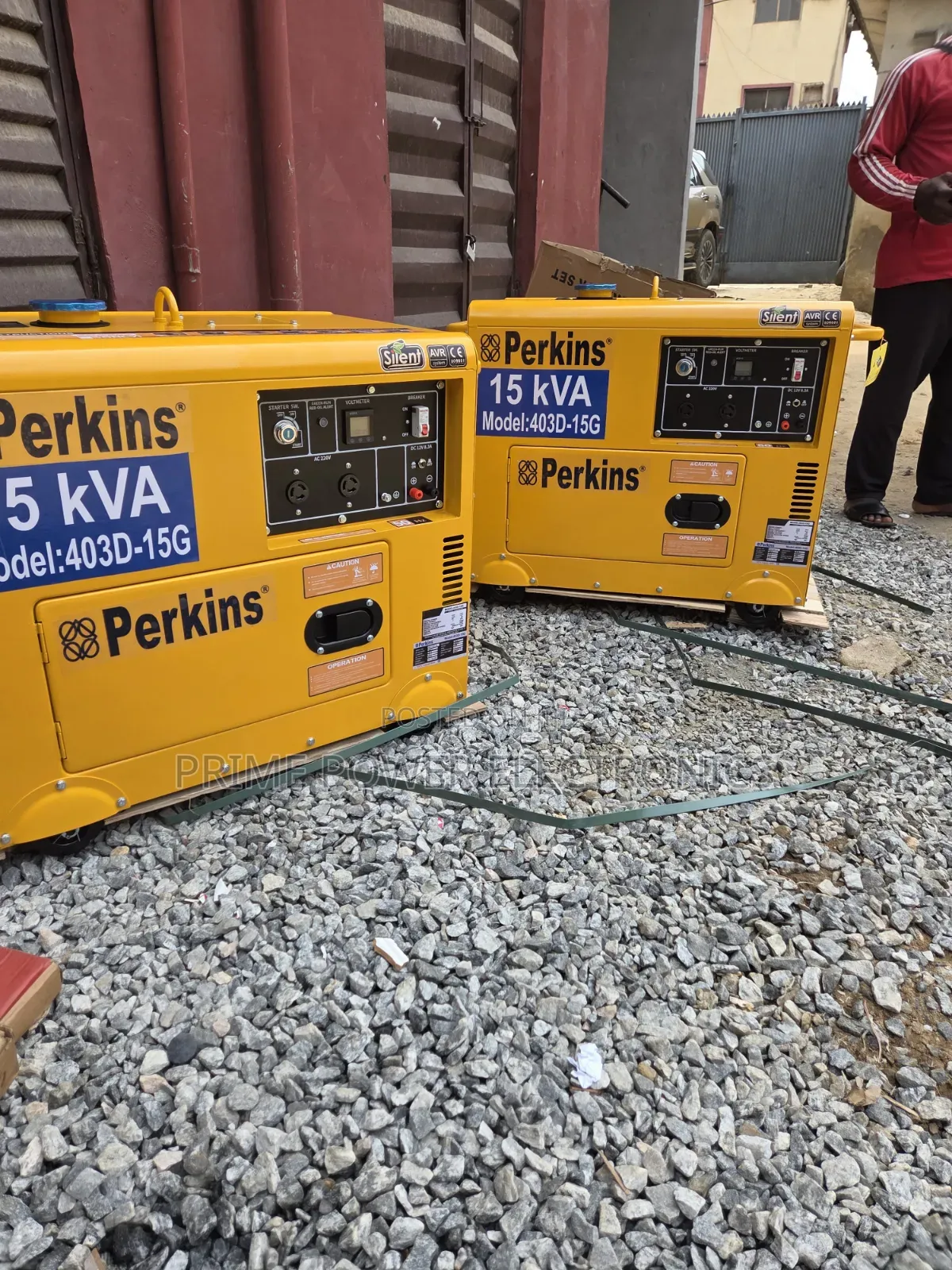 Brand New 15kVA Perkins Diesel Generator – Single Phase