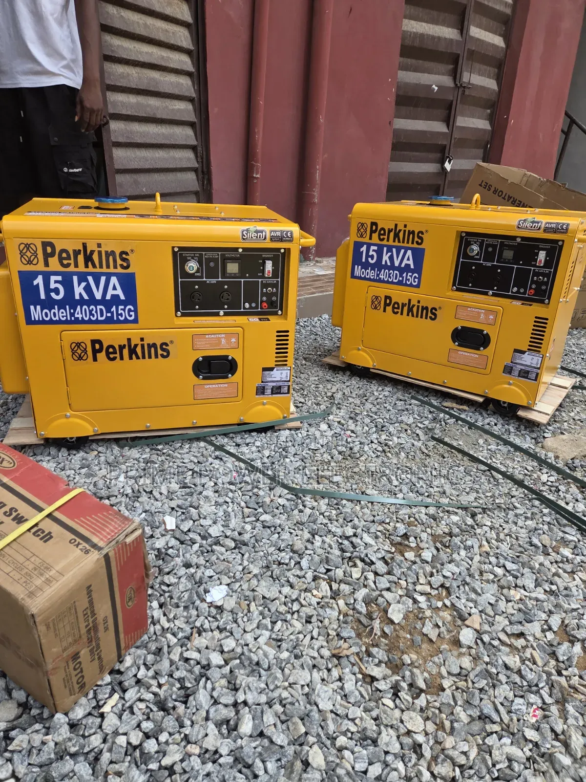 Brand New 15kVA Perkins Diesel Generator – Single Phase