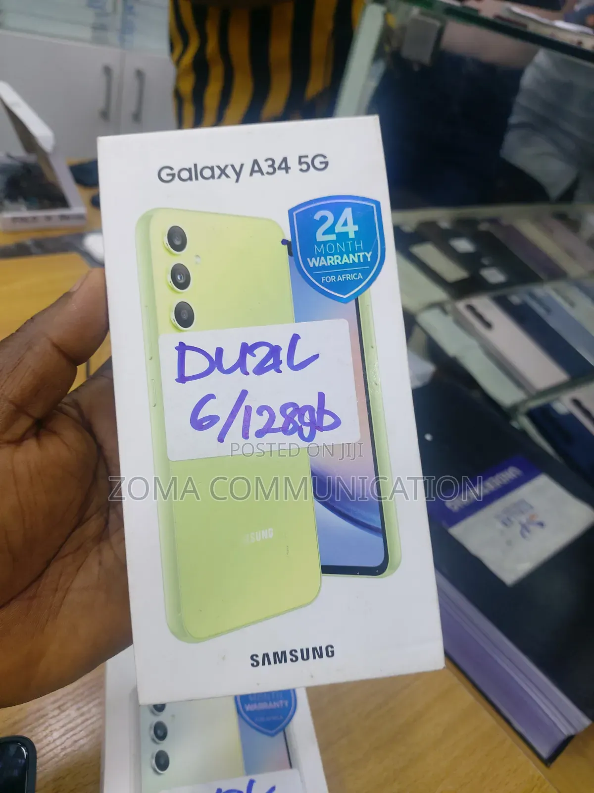 New Samsung Galaxy A34 5G 128 GB Green