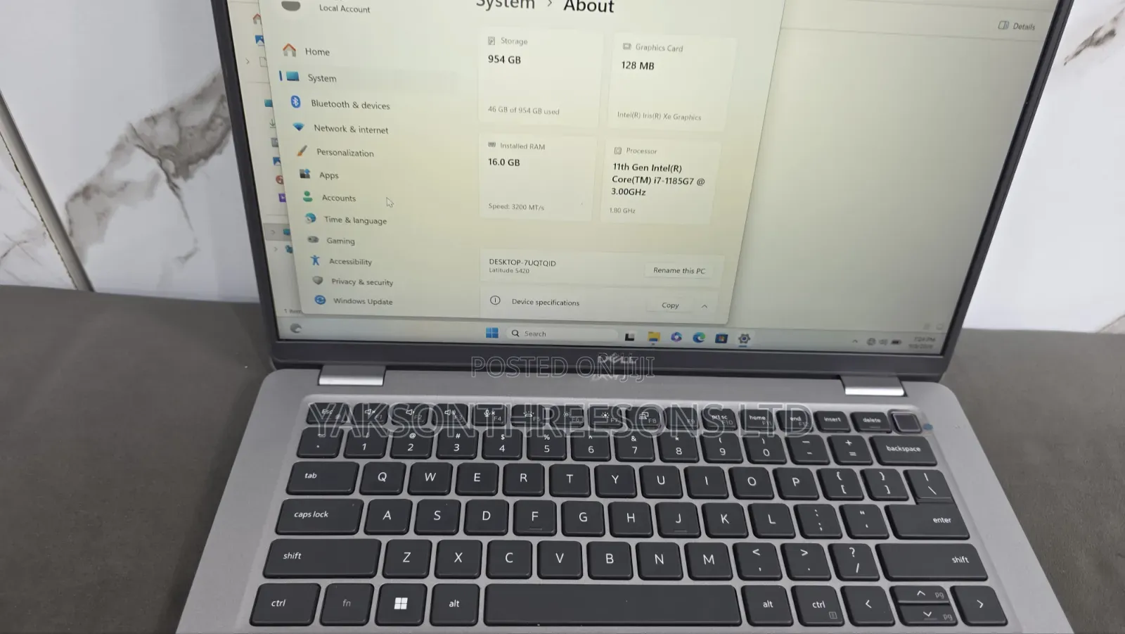 Laptop Dell Latitude 7420 16GB Intel Core i7 SSD 1T