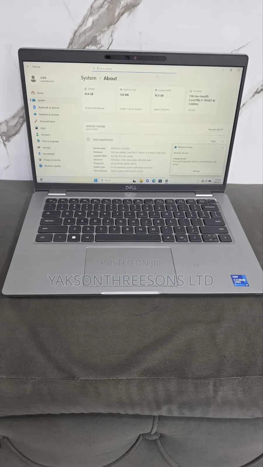 Laptop Dell Latitude 7420 16GB Intel Core i7 SSD 1T