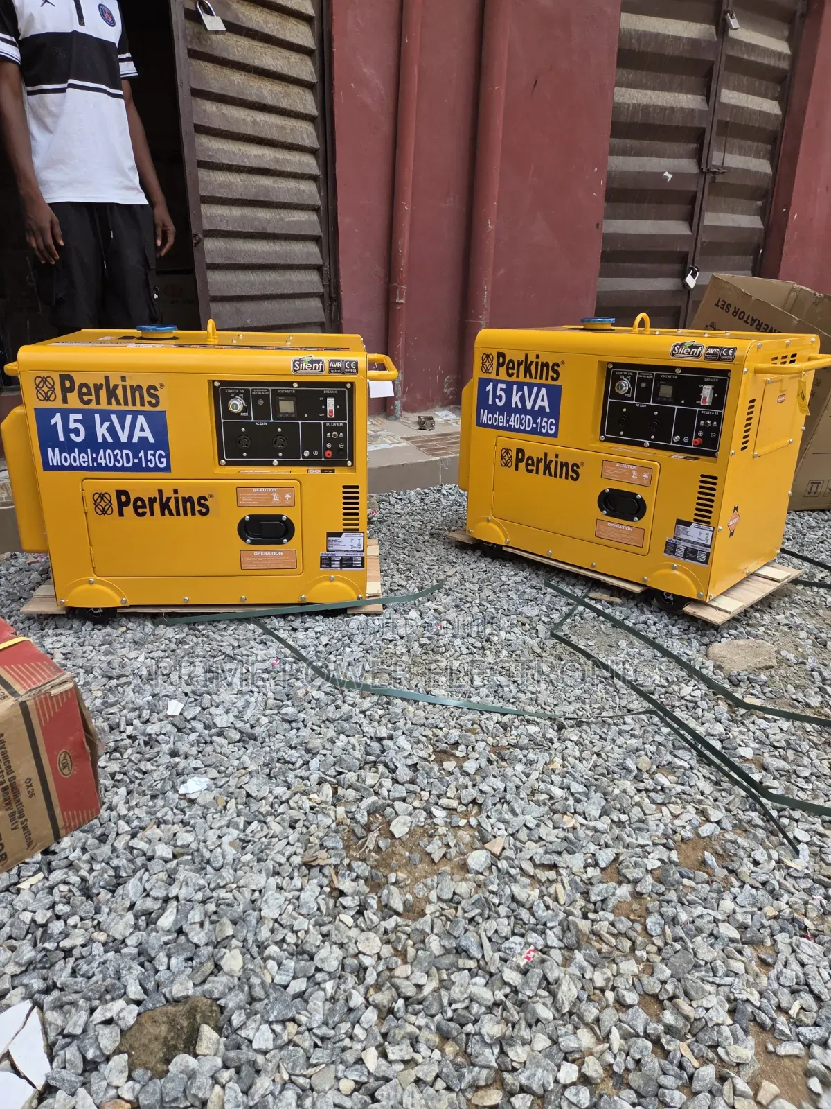 High-Performance Perkins 15kVA Diesel Generator